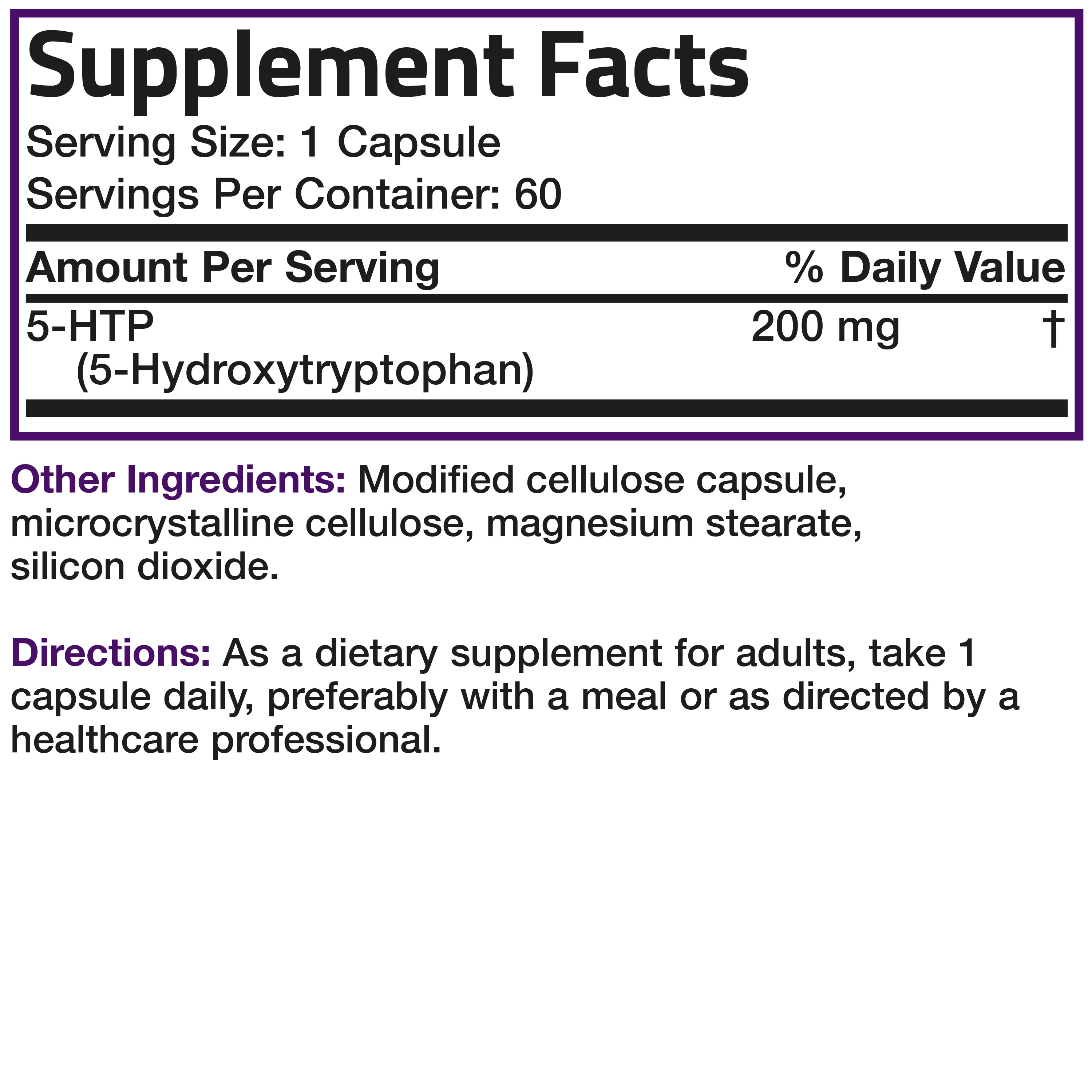 5-HTP 200mg - Image 4
