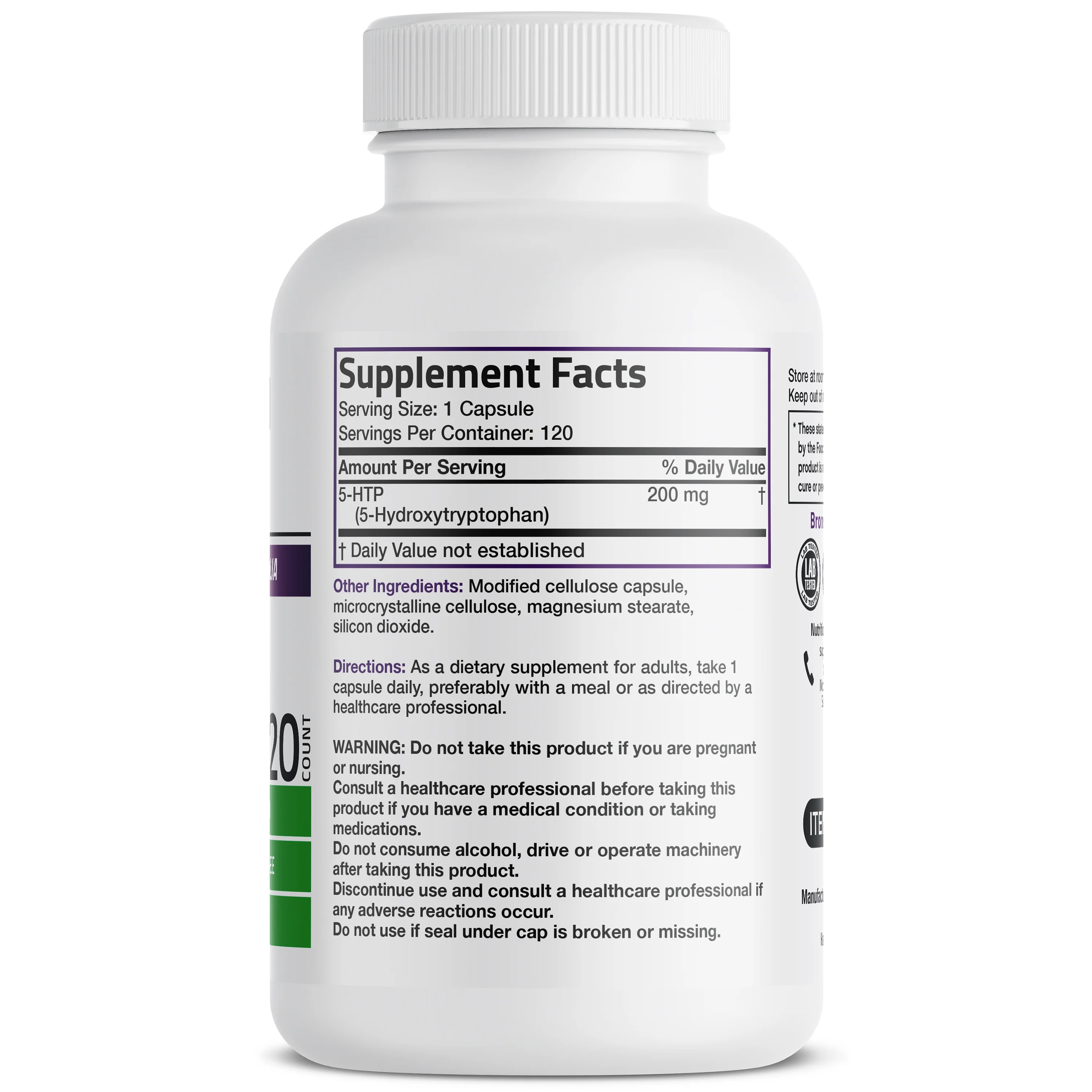 5-HTP 200mg - Image 8