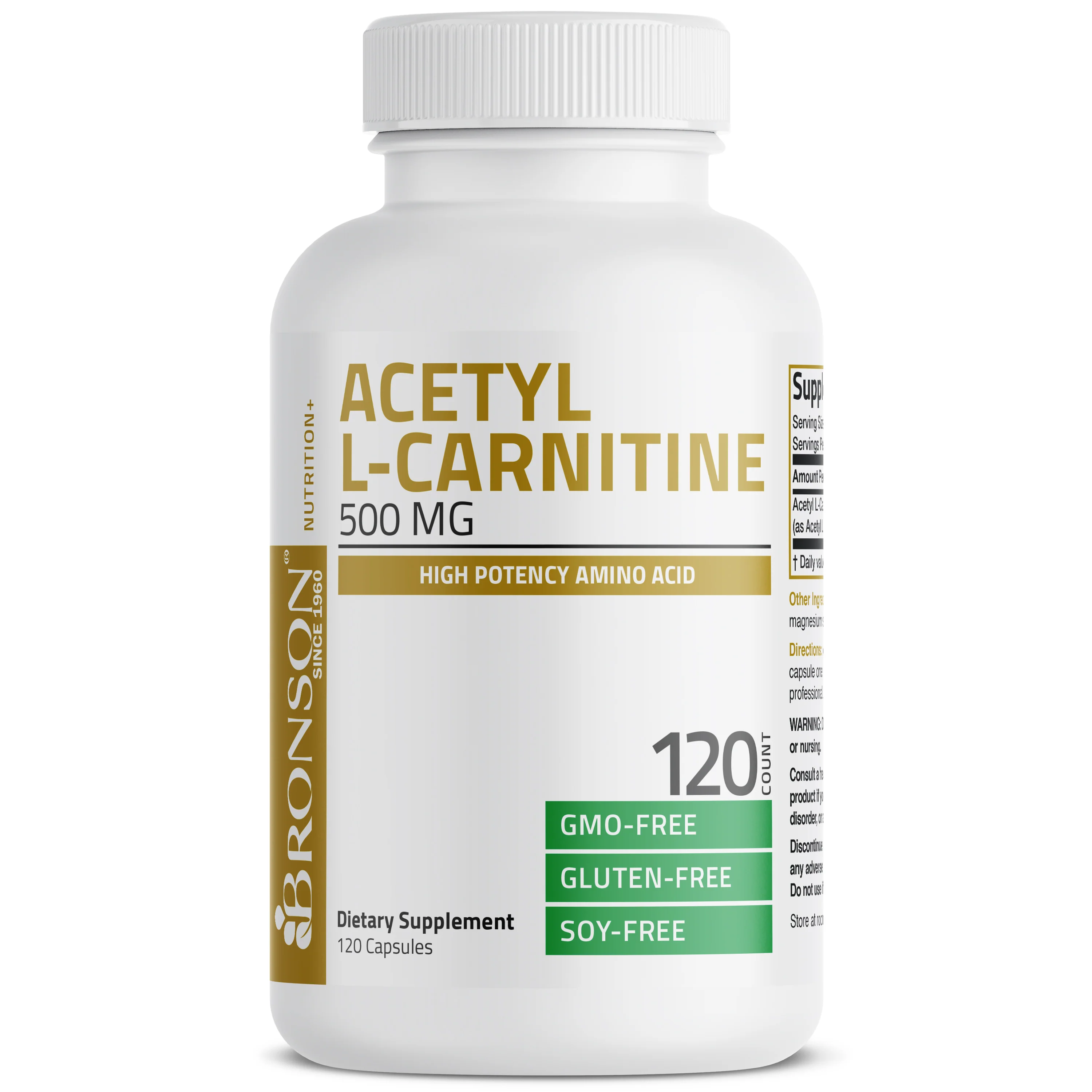 Acetyl L-Carnitine - 500 MG - Image 3