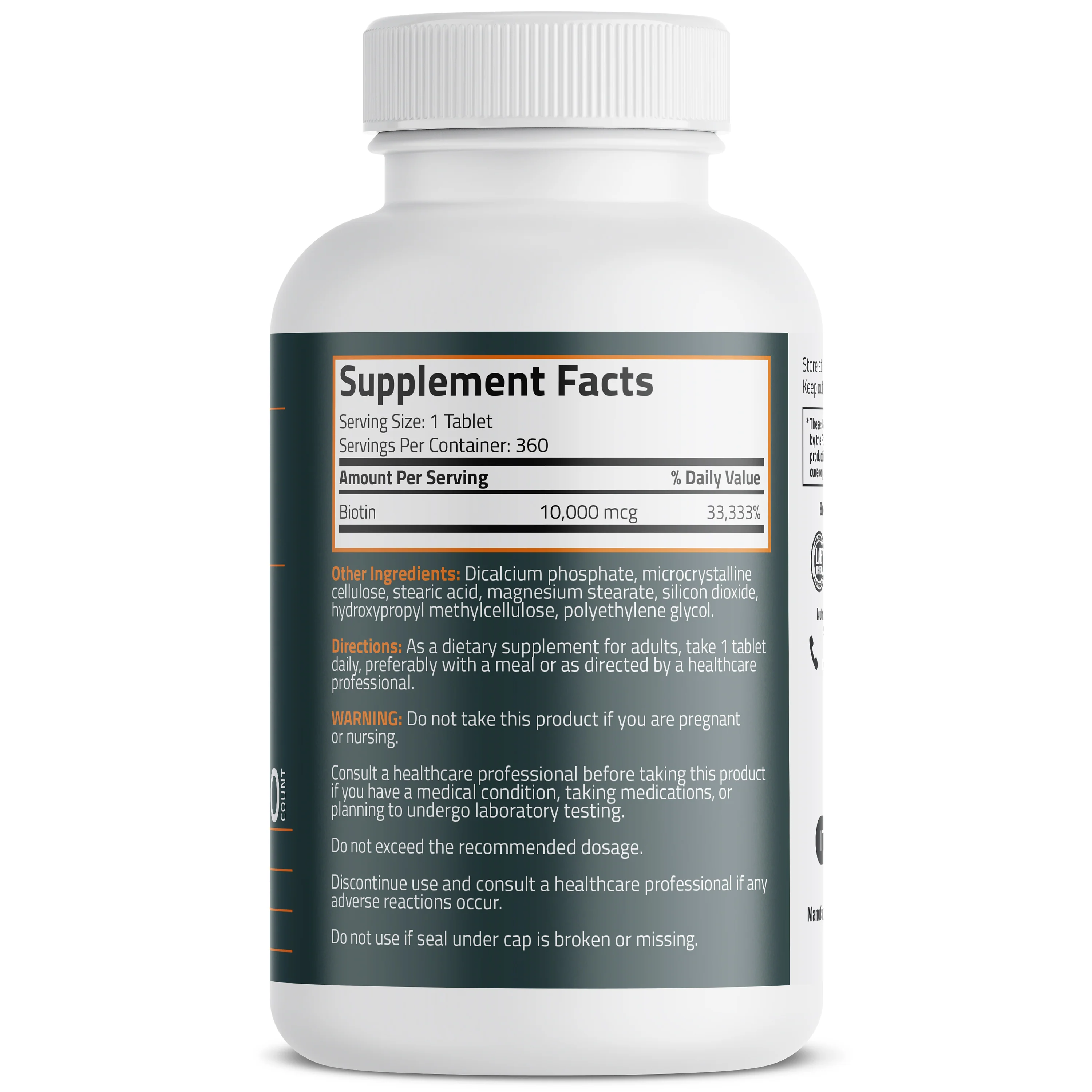 Biotin 10,000 mcg - Image 8