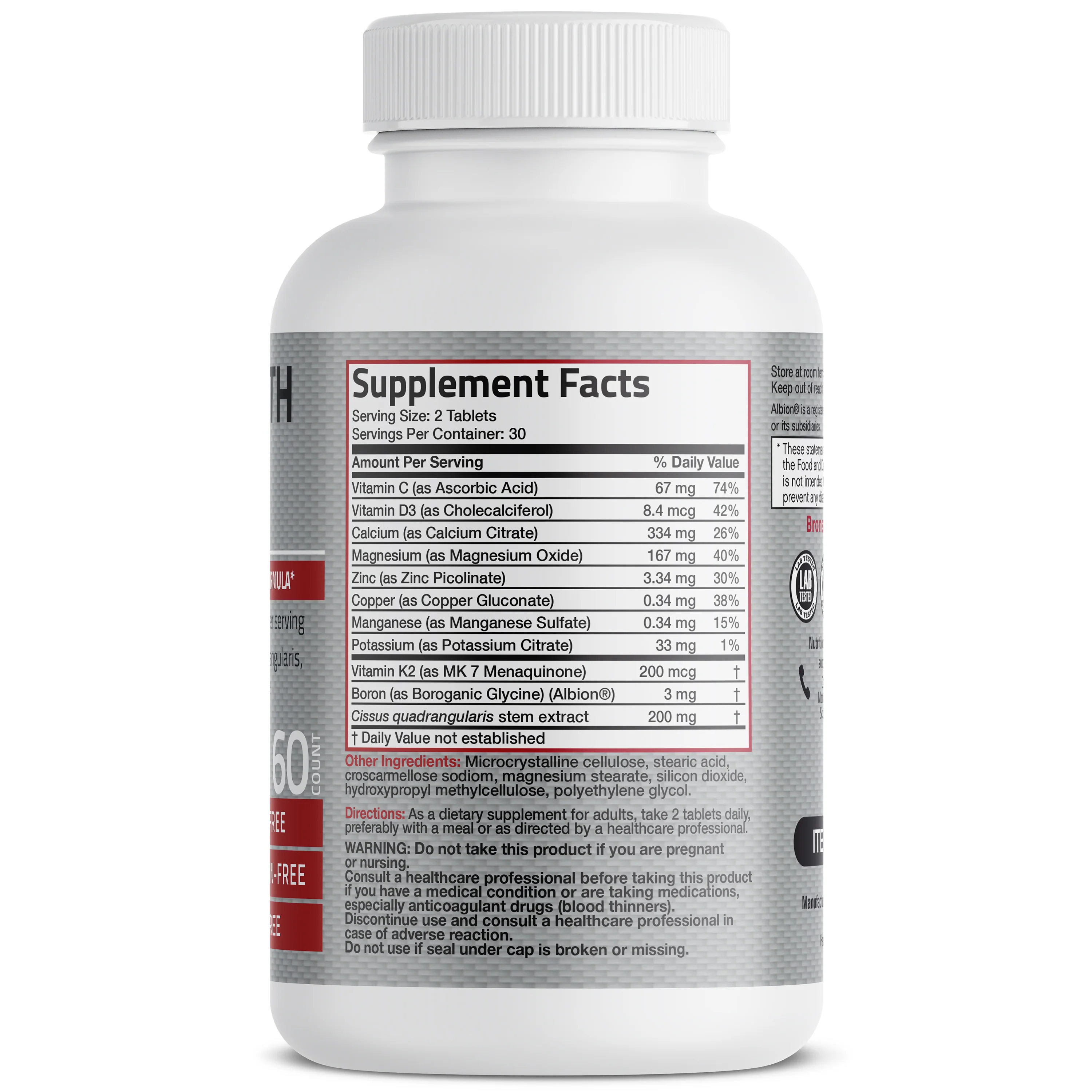 Bone Health & Strength Complex Formula - Image 2