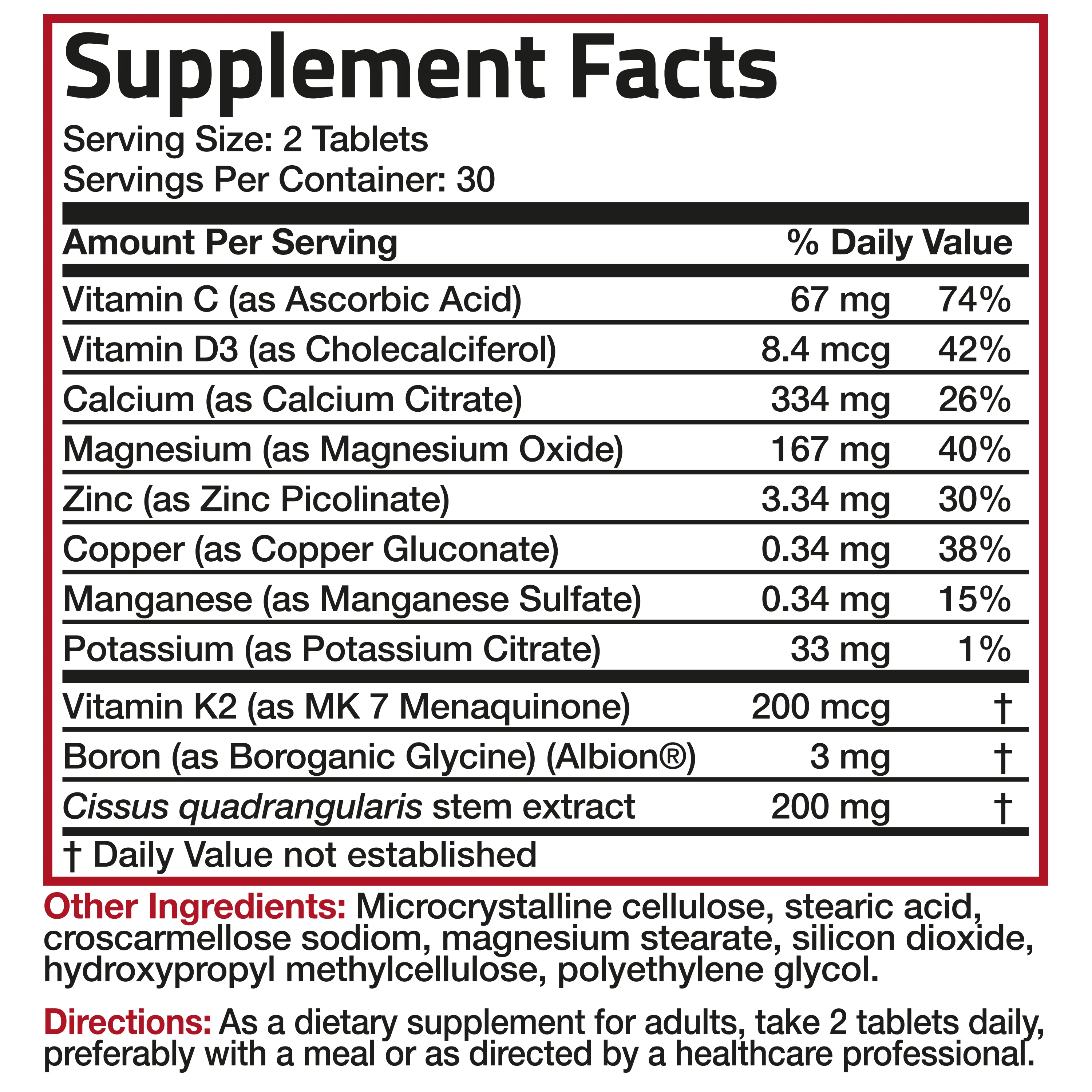 Bone Health & Strength Complex Formula - Image 5