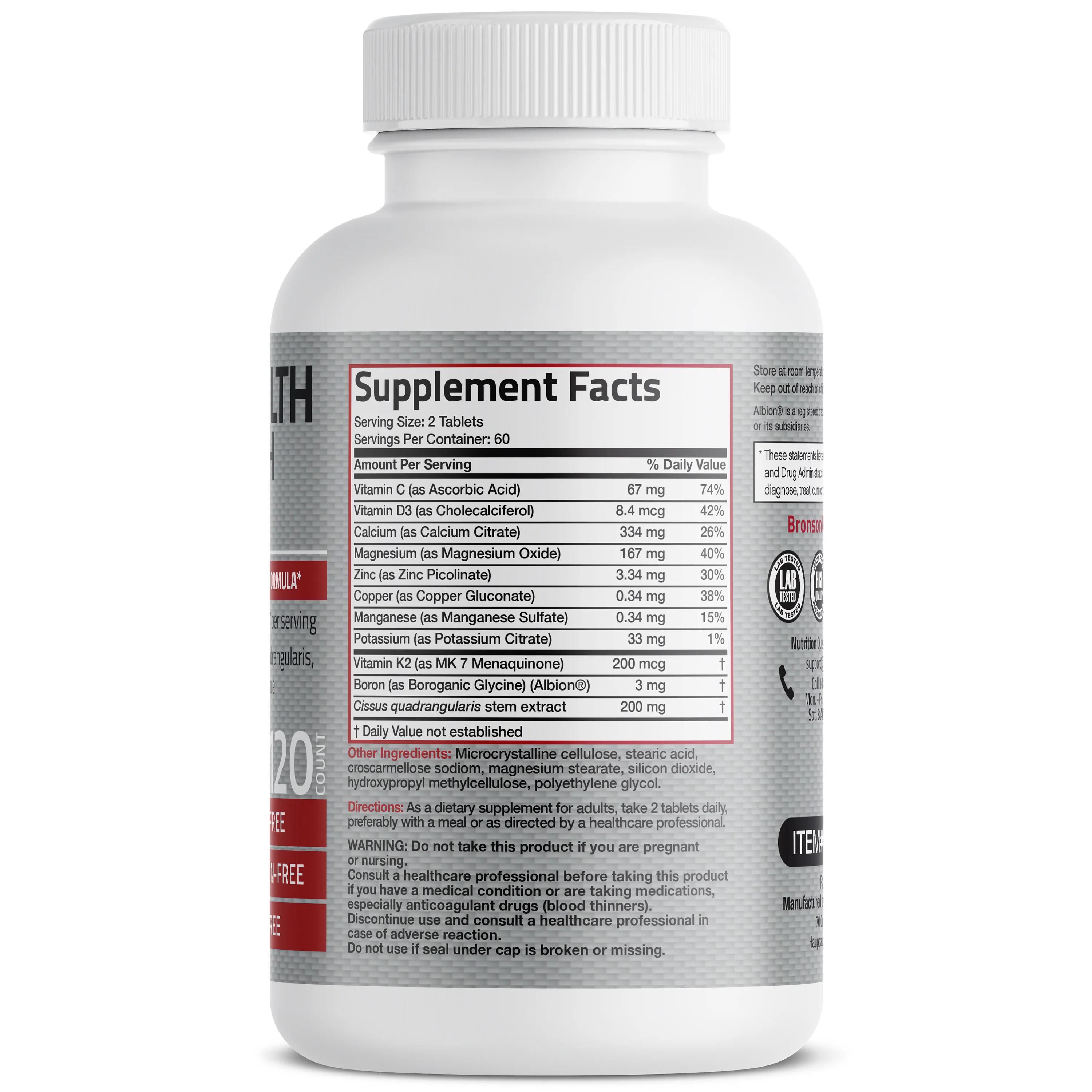 Bone Health & Strength Complex Formula - Image 7