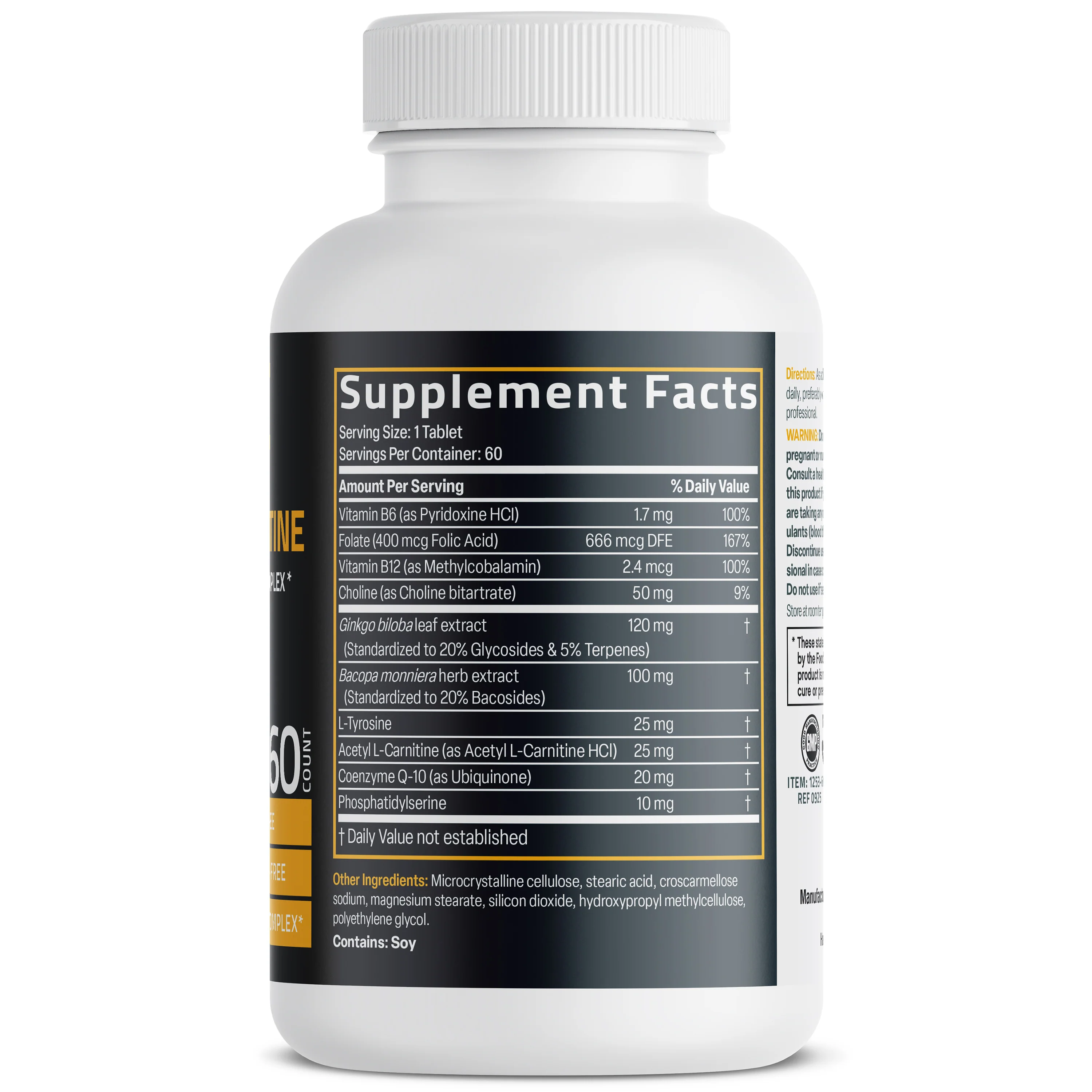 Ginkgo, Bacopa & Acetyl L-Carnitine - Image 10