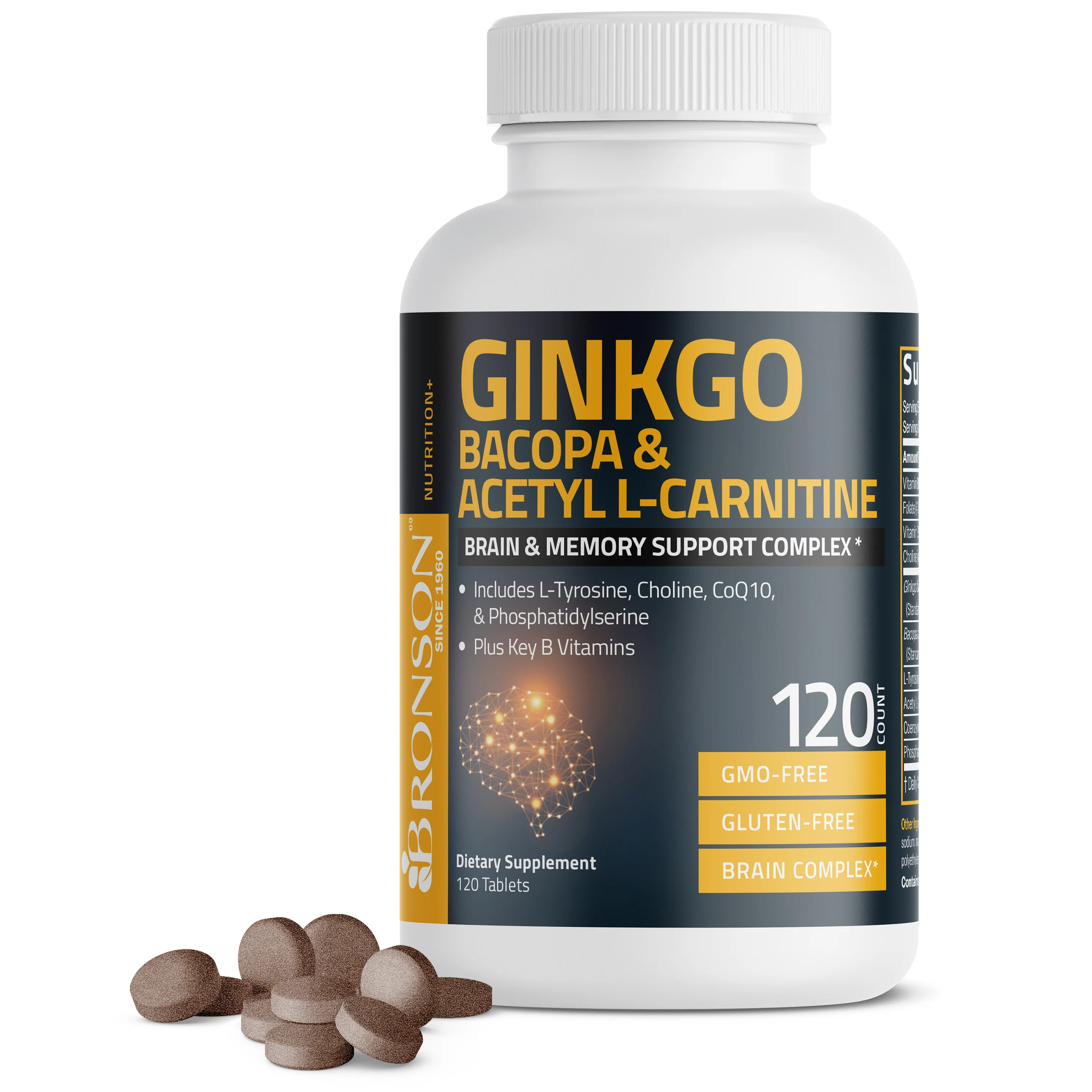 Ginkgo, Bacopa & Acetyl L-Carnitine - Image 13