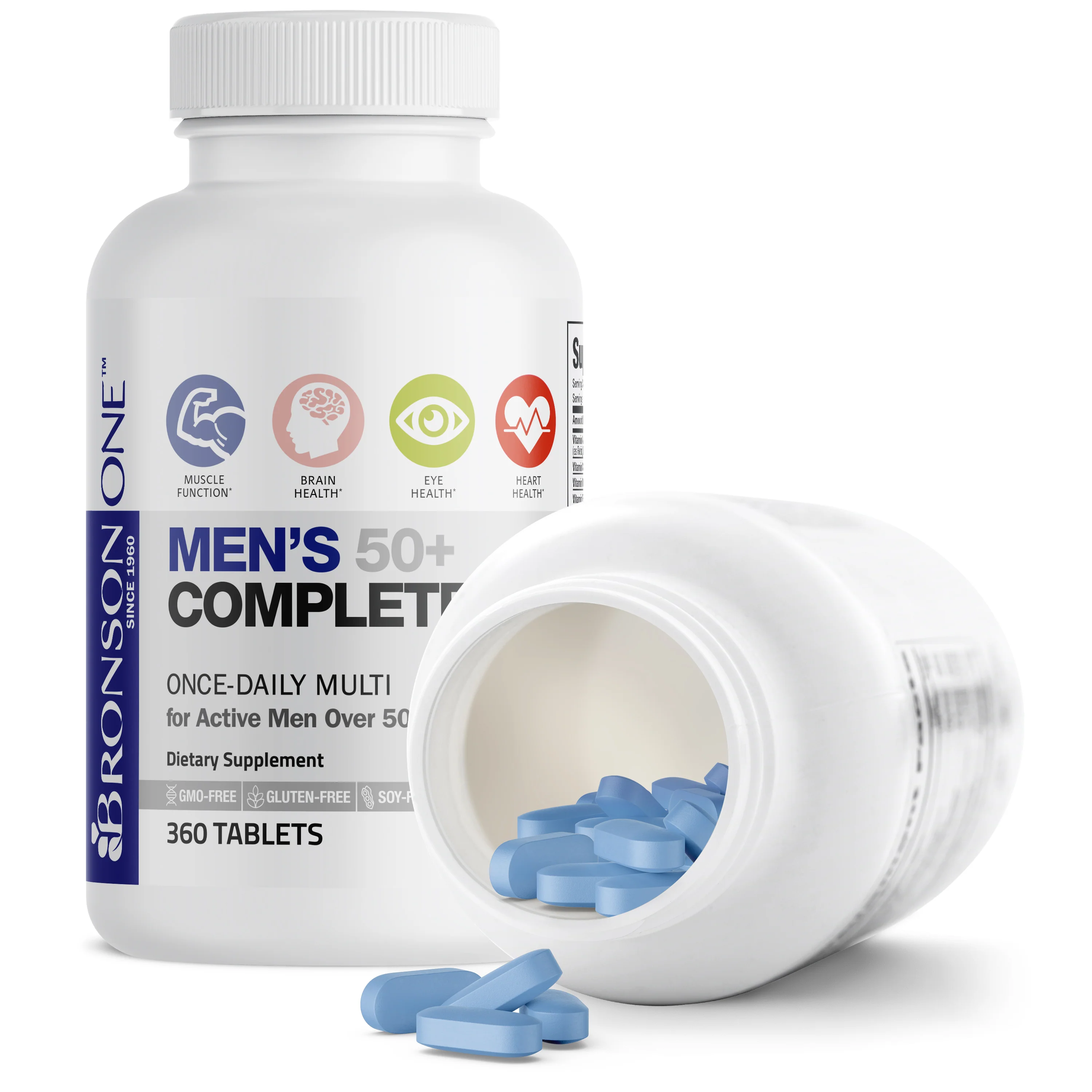 Bronson ONE™ Men's 50+ Complete Once-Daily Multivitamin - Image 10