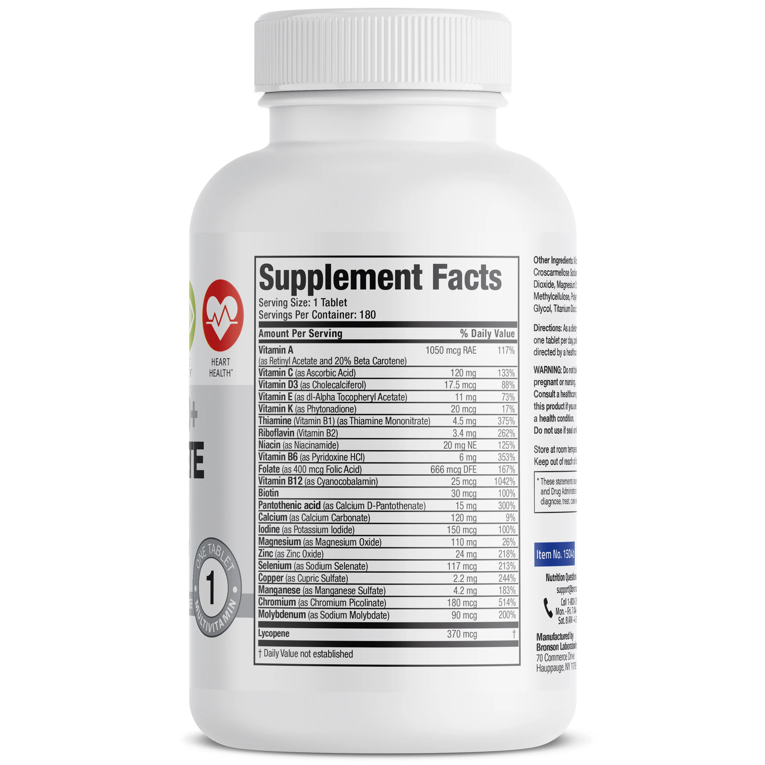 Bronson ONE™ Men's 50+ Complete Once-Daily Multivitamin - Image 14