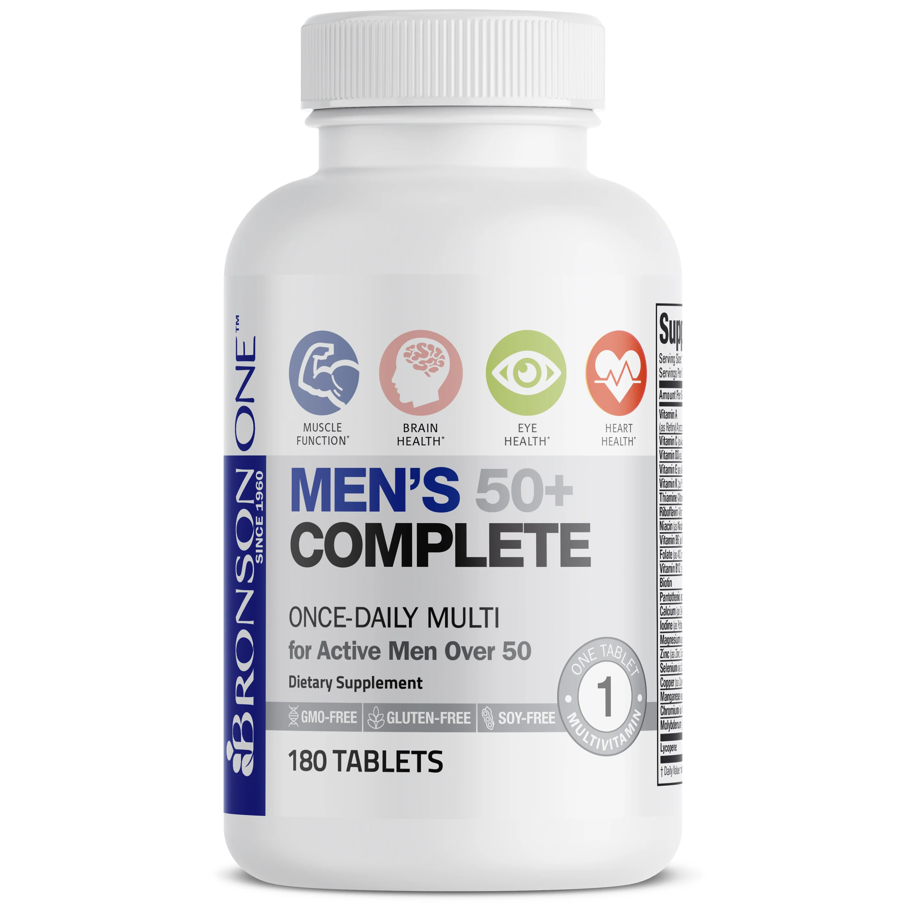 Bronson ONE™ Men's 50+ Complete Once-Daily Multivitamin - Image 15