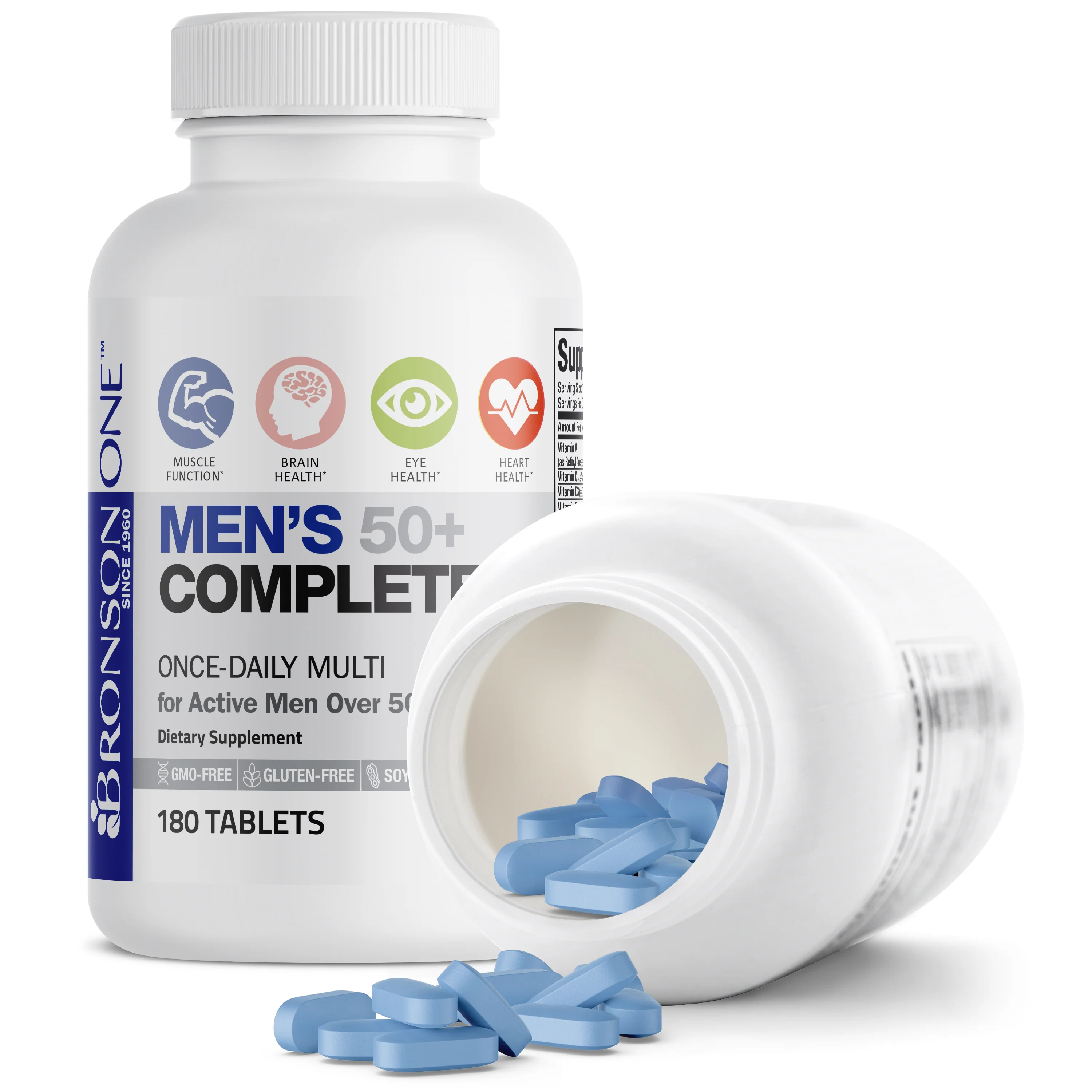 Bronson ONE™ Men's 50+ Complete Once-Daily Multivitamin - Image 16
