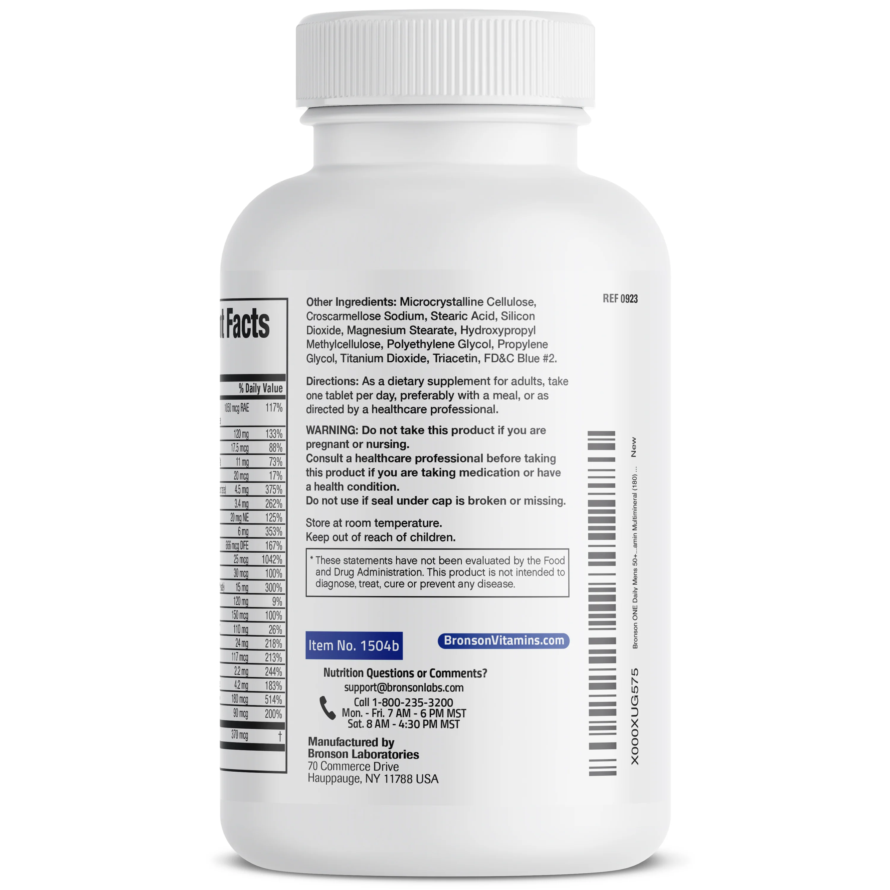 Bronson ONE™ Men's 50+ Complete Once-Daily Multivitamin - Image 17