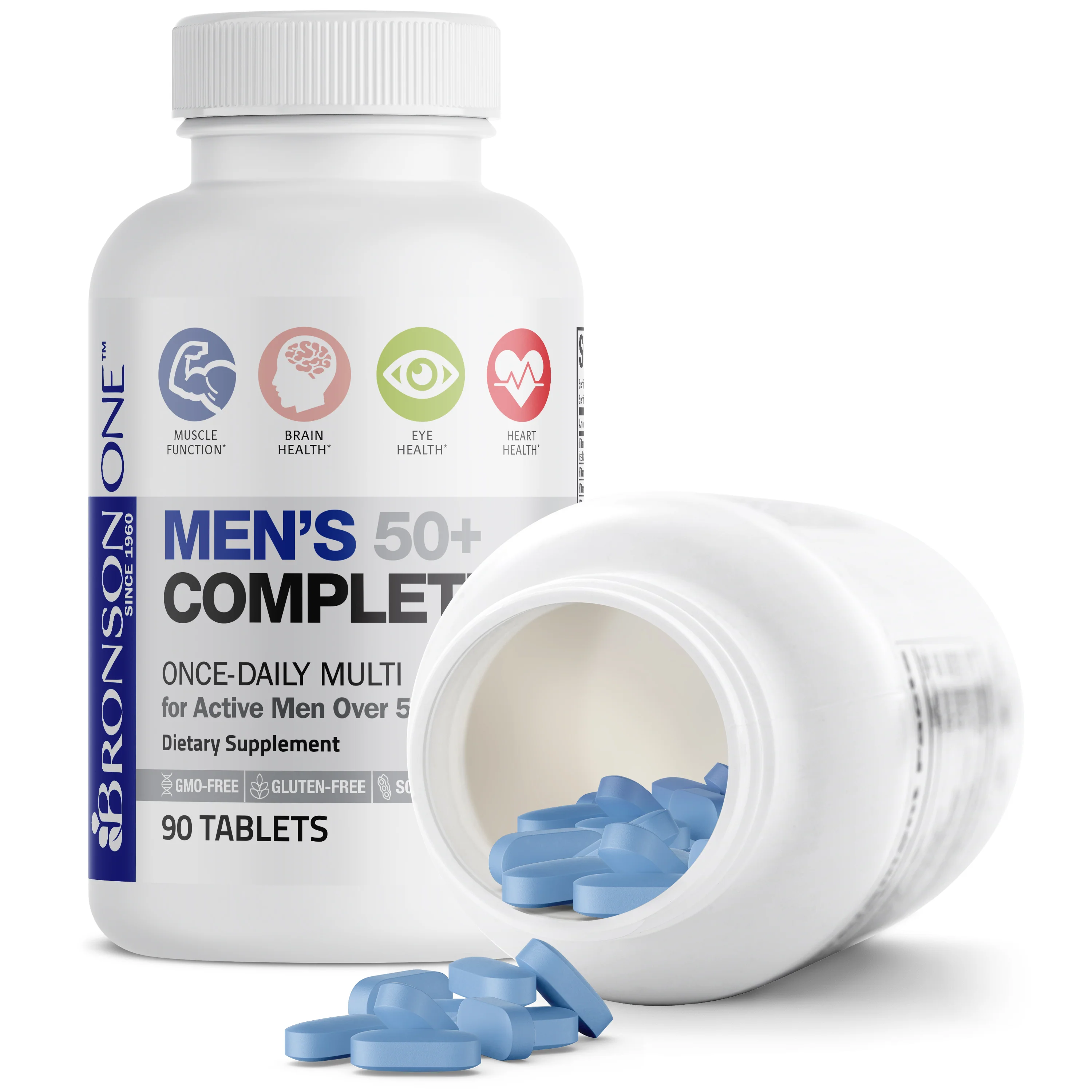 Bronson ONE™ Men's 50+ Complete Once-Daily Multivitamin - Image 23