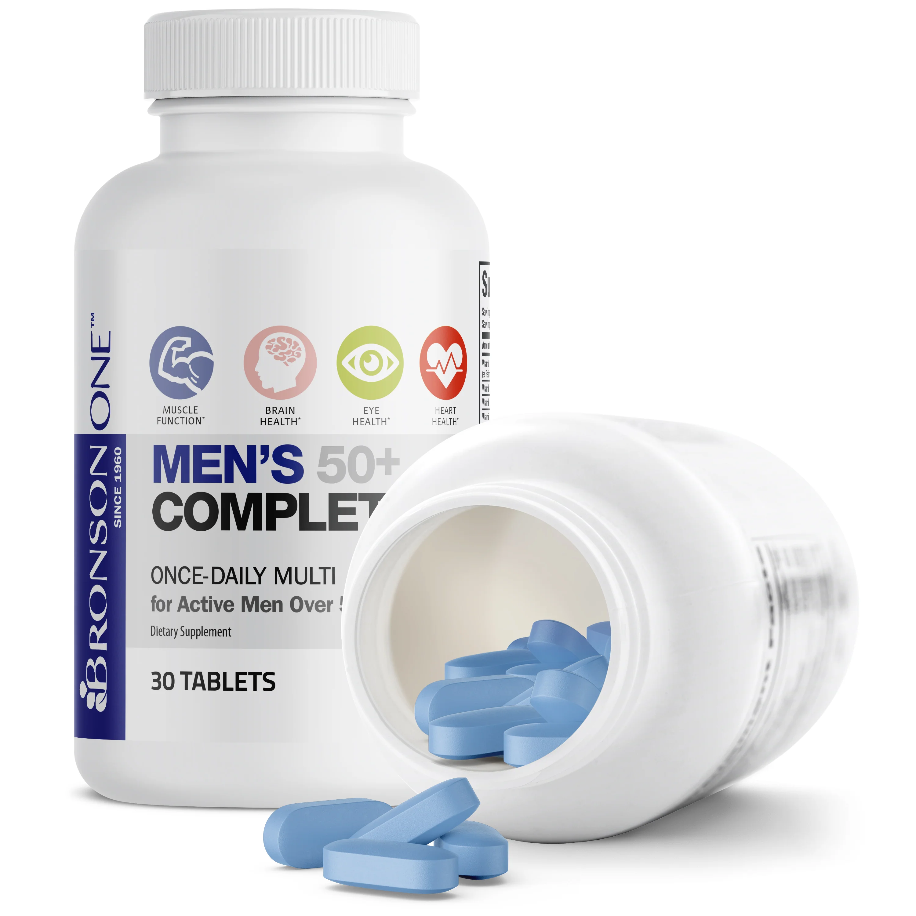 Bronson ONE™ Men's 50+ Complete Once-Daily Multivitamin - Image 4