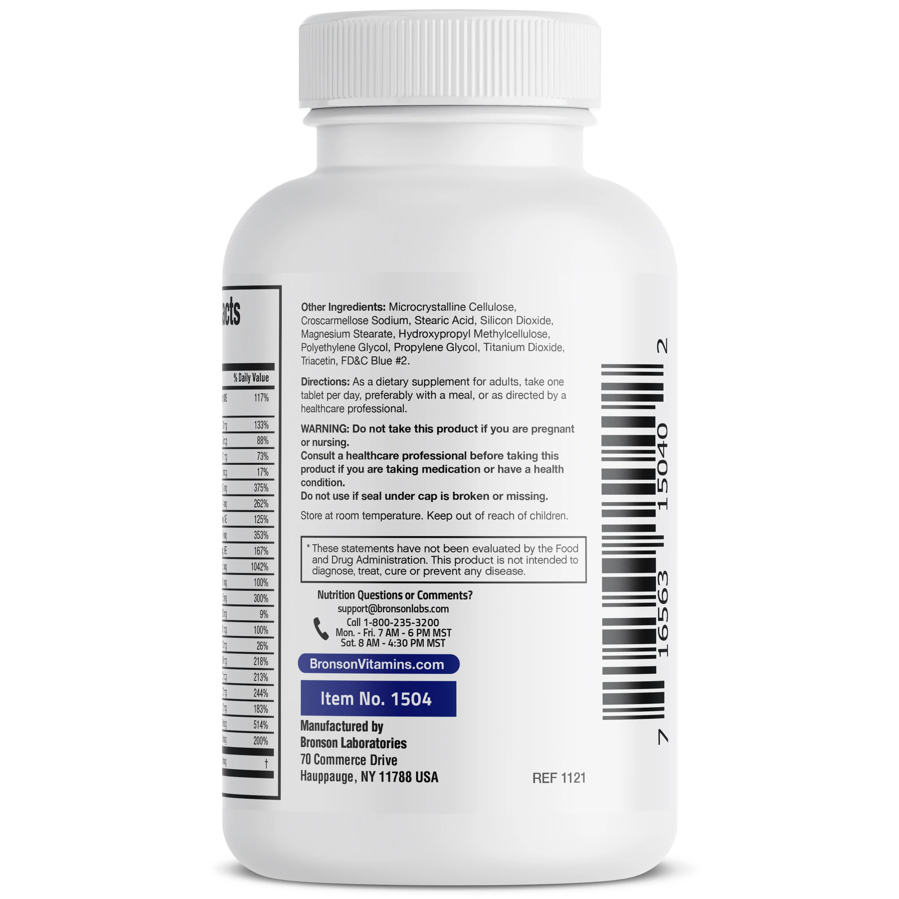Bronson ONE™ Men's 50+ Complete Once-Daily Multivitamin - Image 5