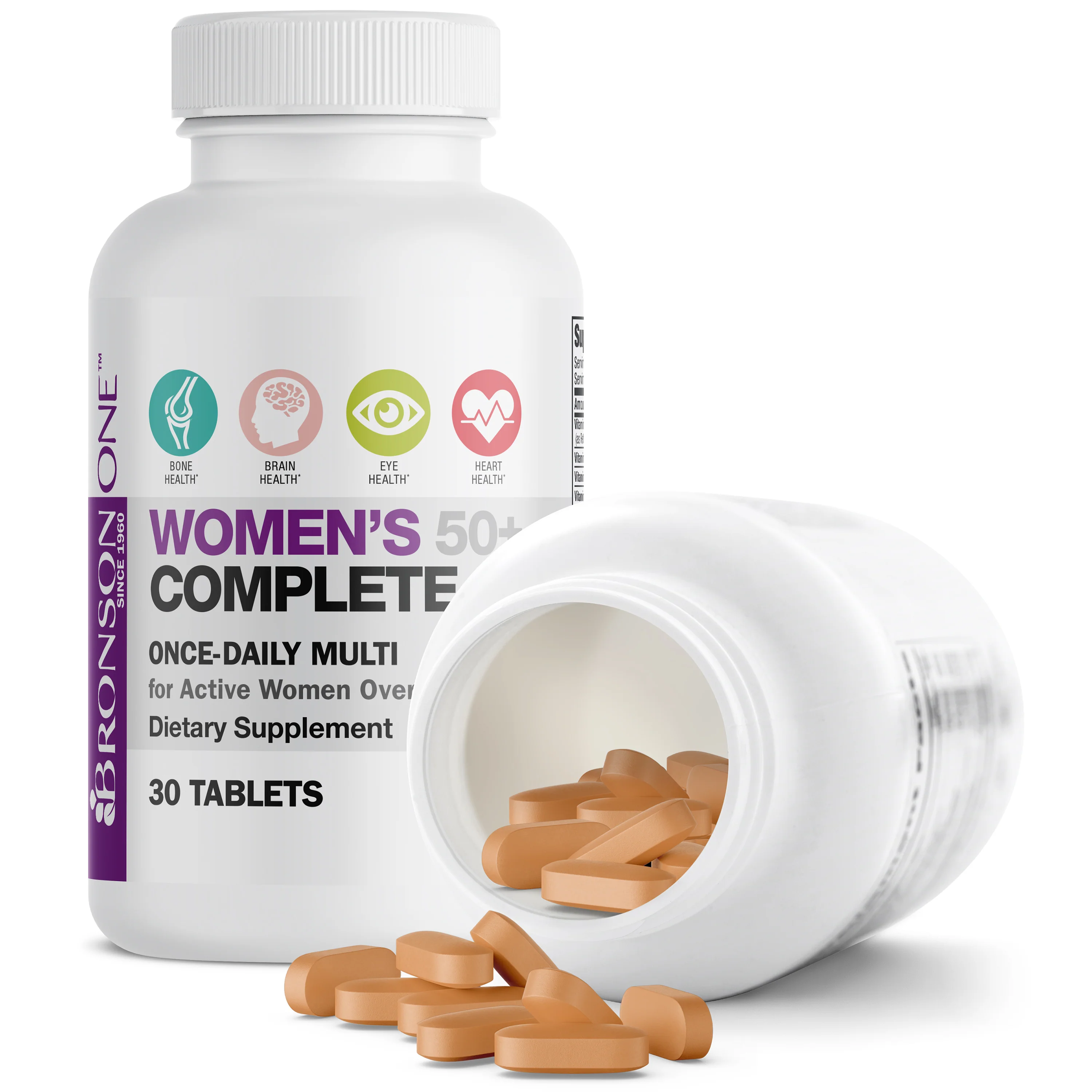 Bronson ONE™ Women’s 50+ Complete Once-Daily Multivitamin - Image 10