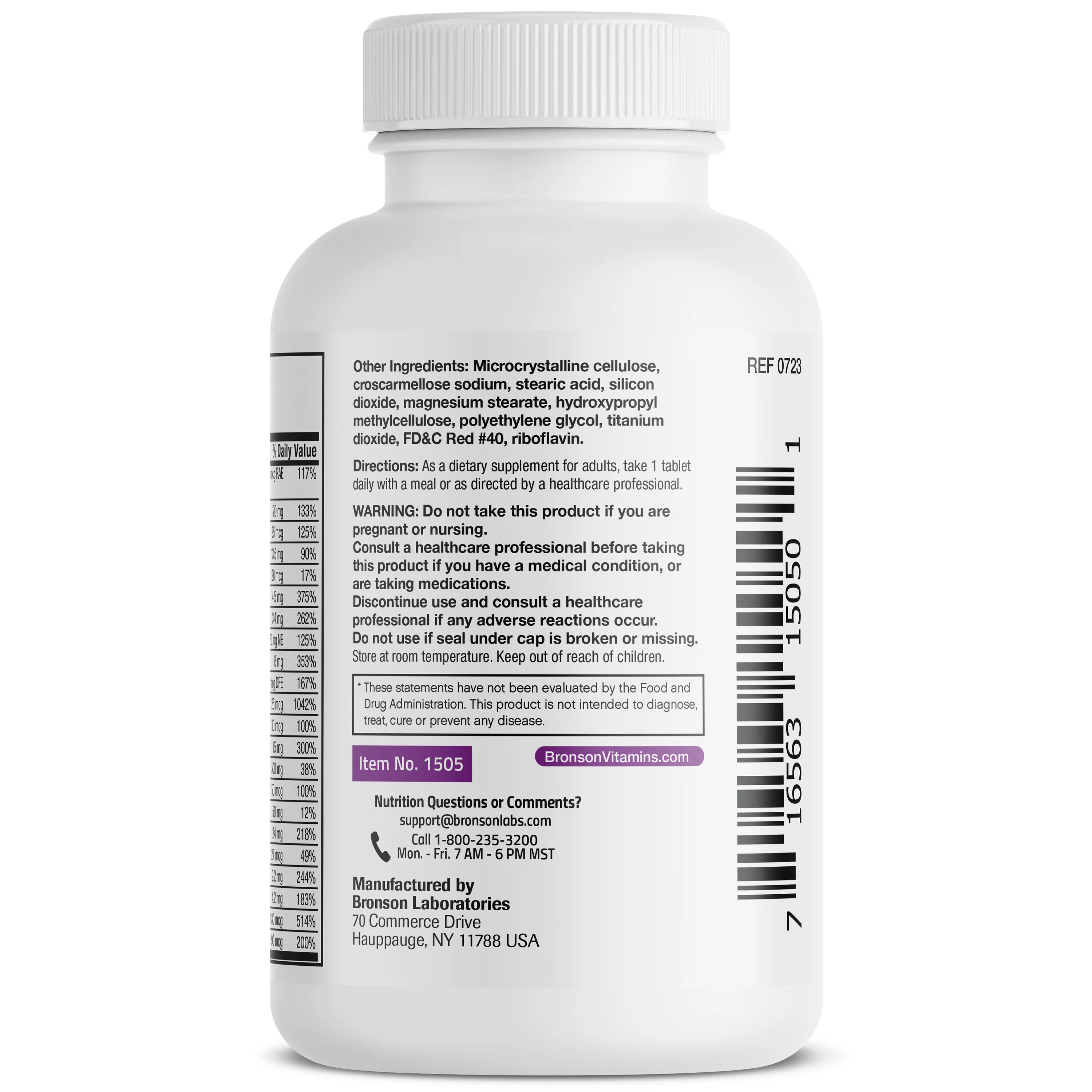 Bronson ONE™ Women’s 50+ Complete Once-Daily Multivitamin - Image 11