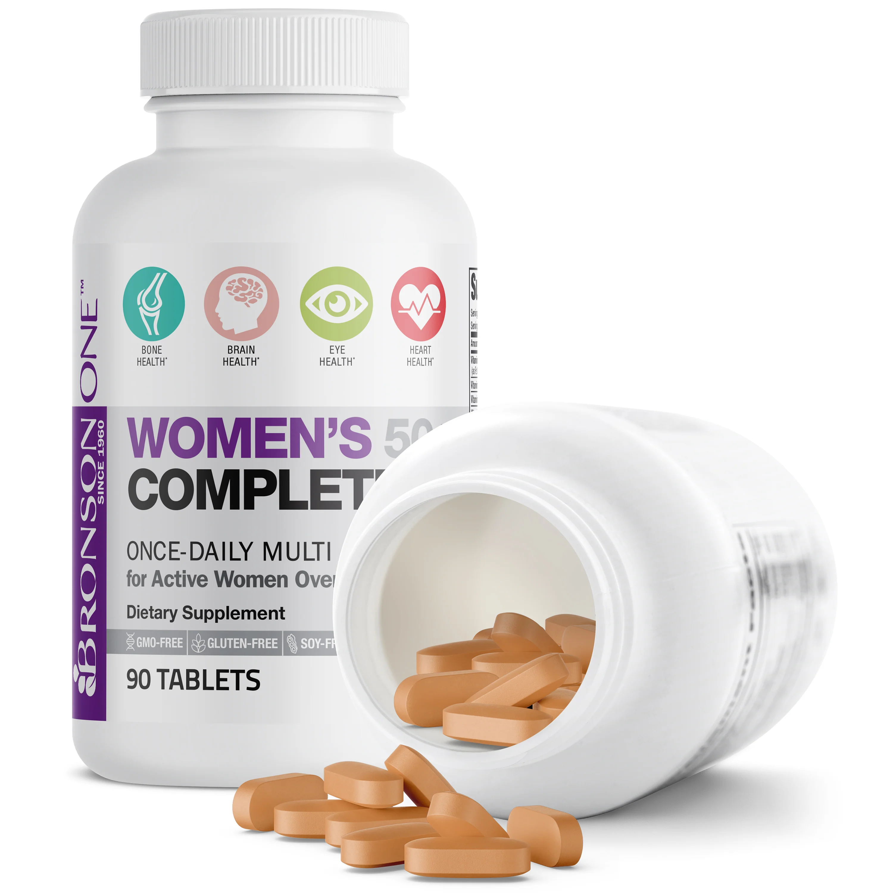 Bronson ONE™ Women’s 50+ Complete Once-Daily Multivitamin - Image 16