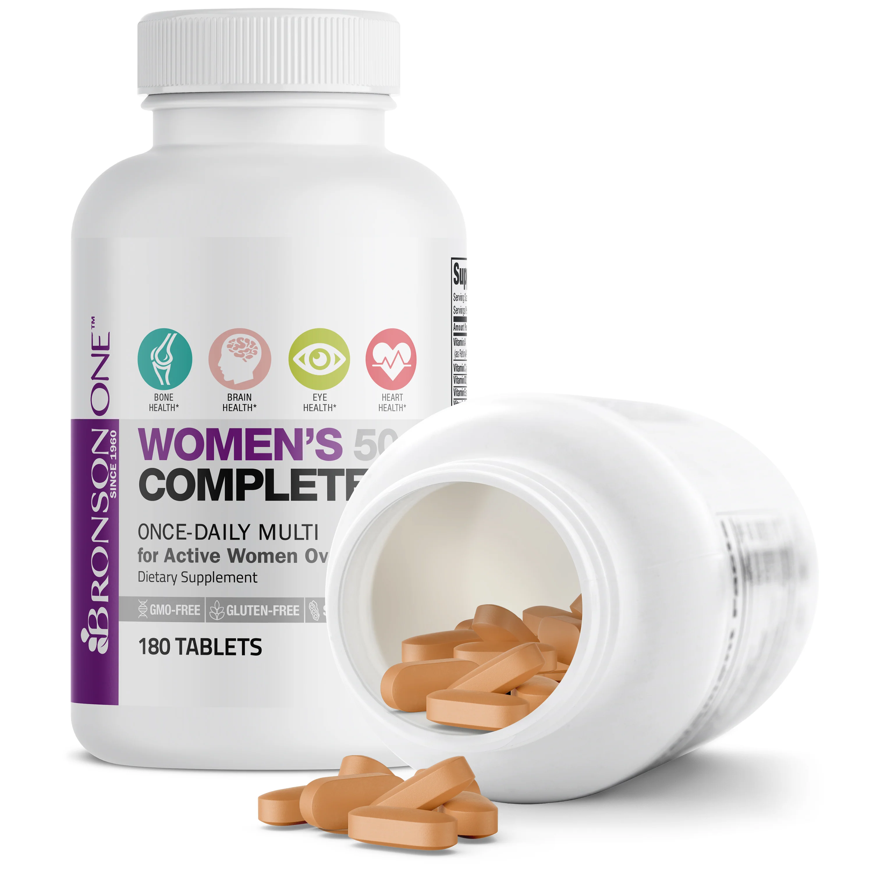 Bronson ONE™ Women’s 50+ Complete Once-Daily Multivitamin - Image 4