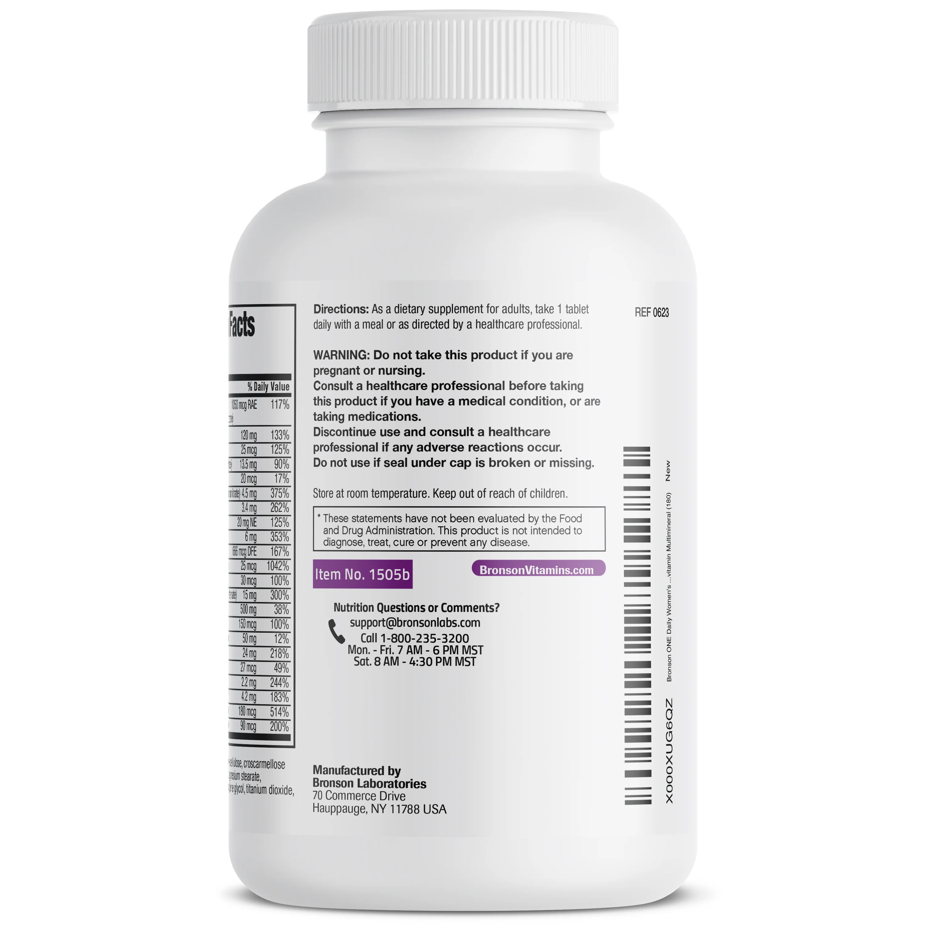 Bronson ONE™ Women’s 50+ Complete Once-Daily Multivitamin - Image 5