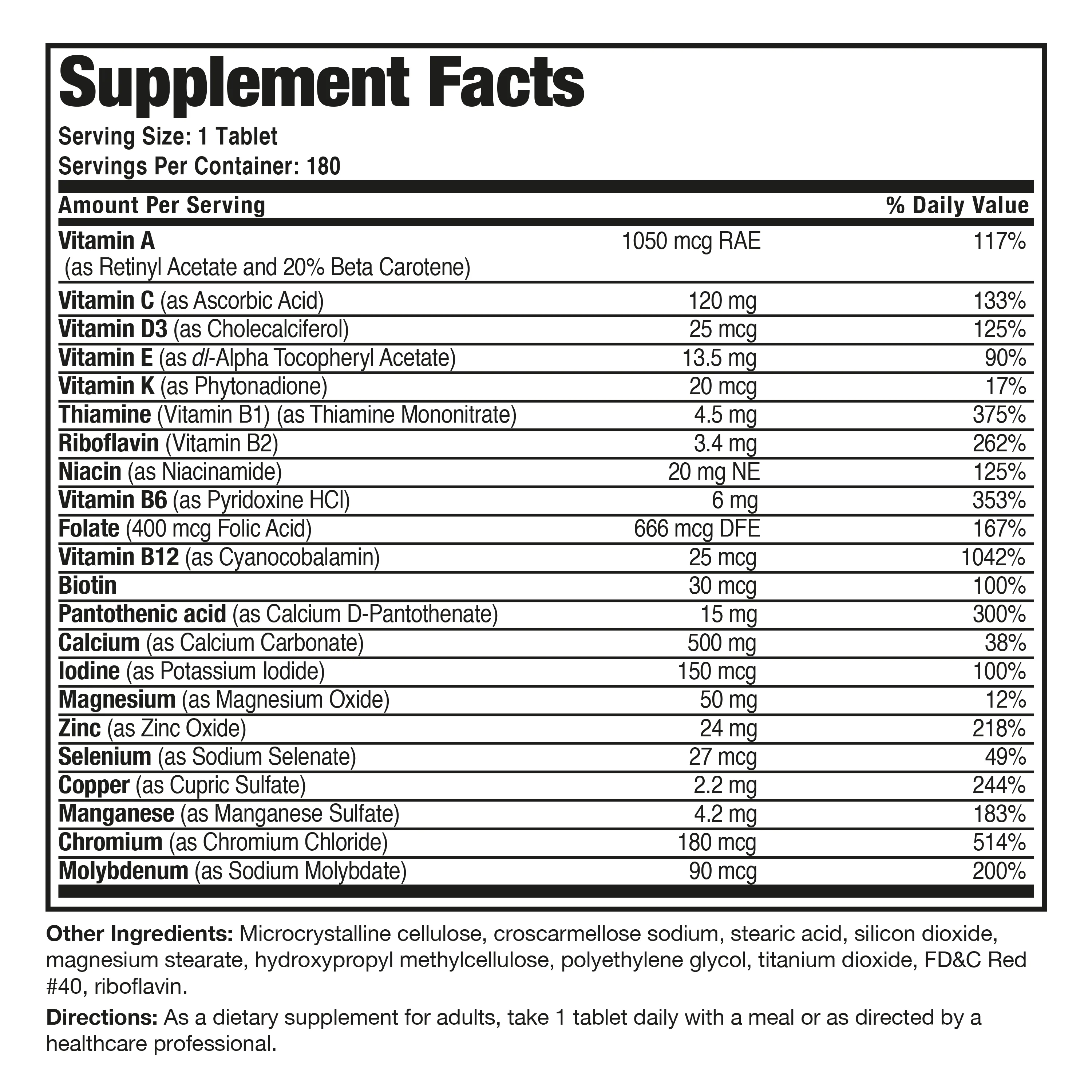 Bronson ONE™ Women’s 50+ Complete Once-Daily Multivitamin - Image 6