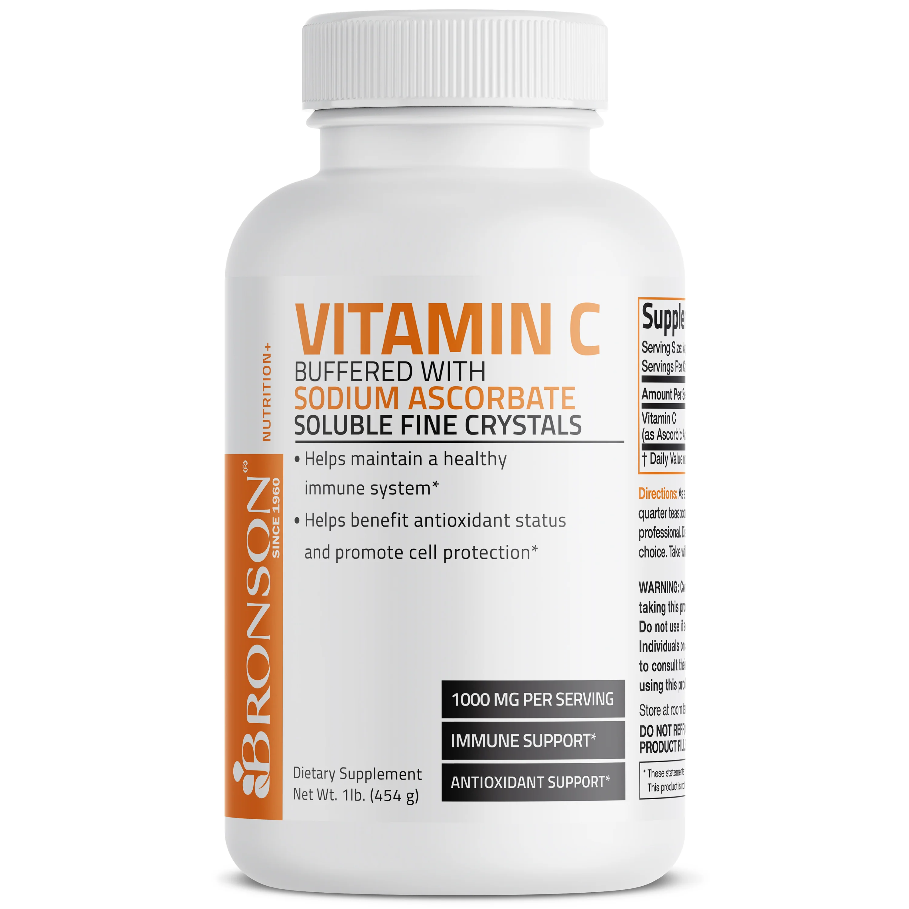 Buffered Vitamin C Ascorbic Acid Crystals - 1,000 mg - Image 4