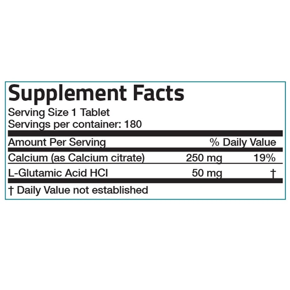 Calcium Citrate - 250 mg - 180 Tablets - Image 6