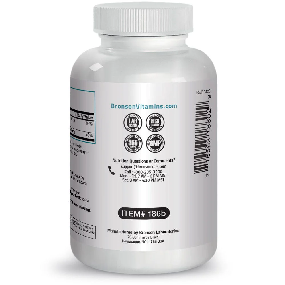 Calcium with Vitamin D - 600 mg - 250 Tablets - Image 5