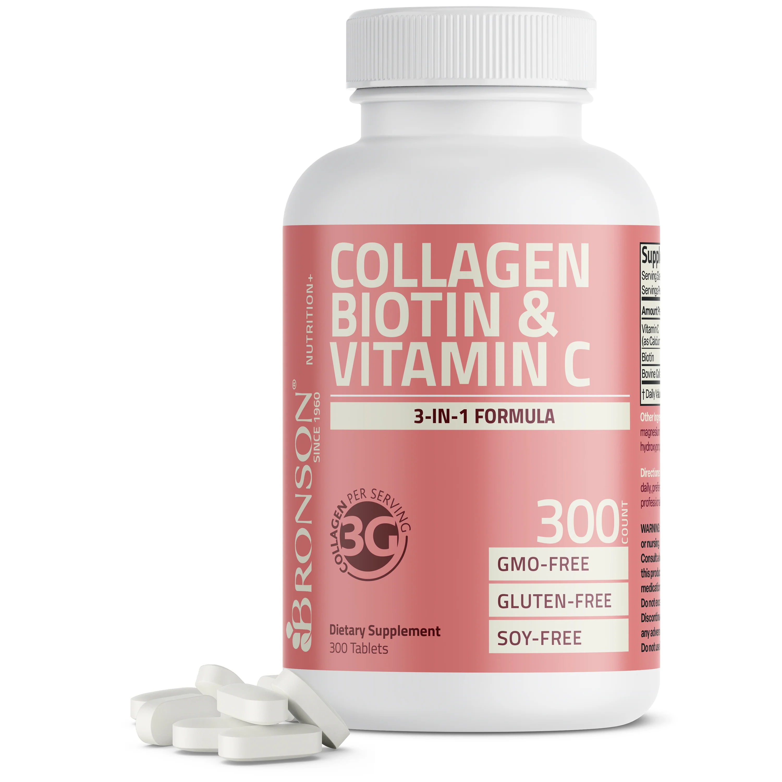 Collagen, Biotin & Vitamin C Advanced Beauty Support Formula - Image 13