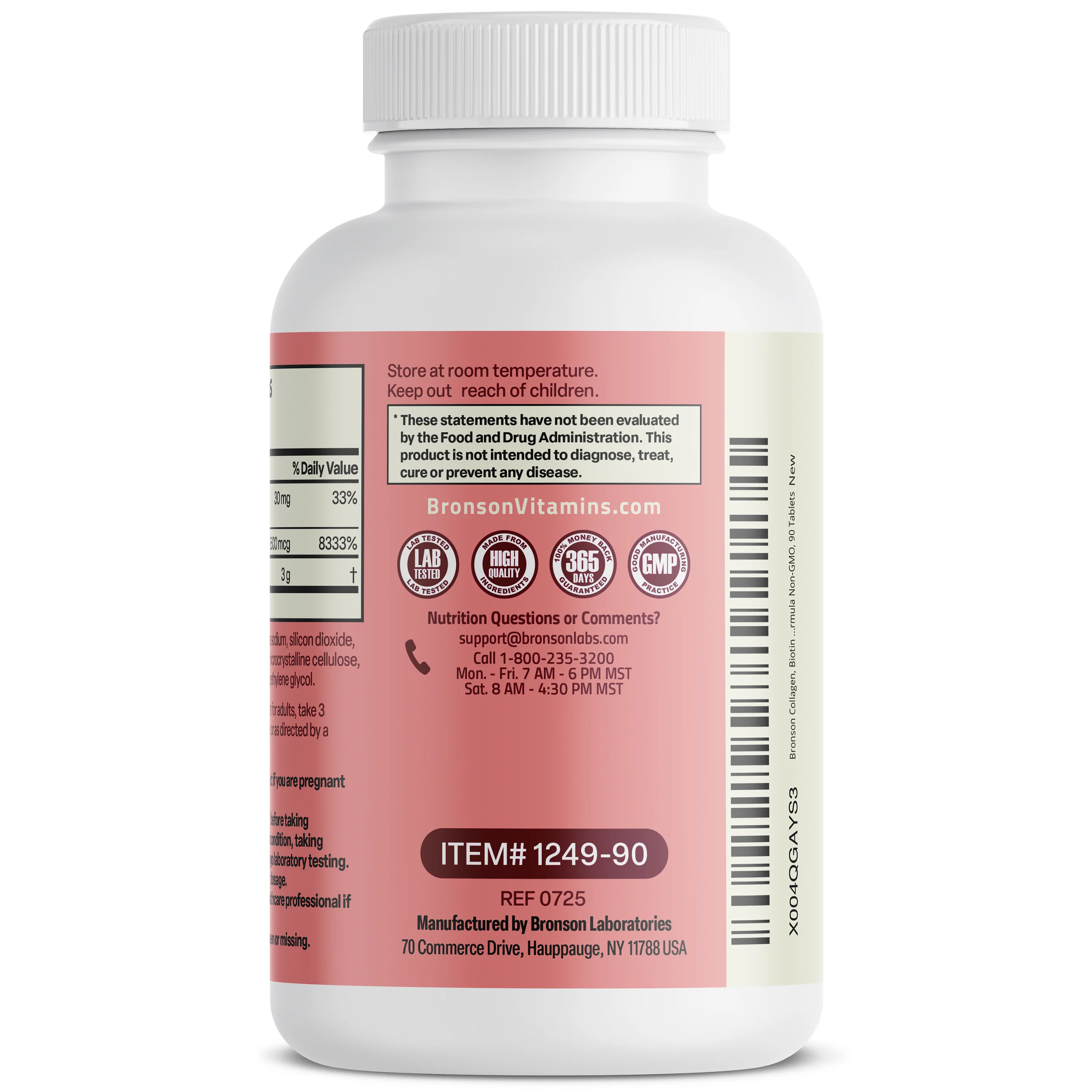 Collagen, Biotin & Vitamin C Advanced Beauty Support Formula - Image 5
