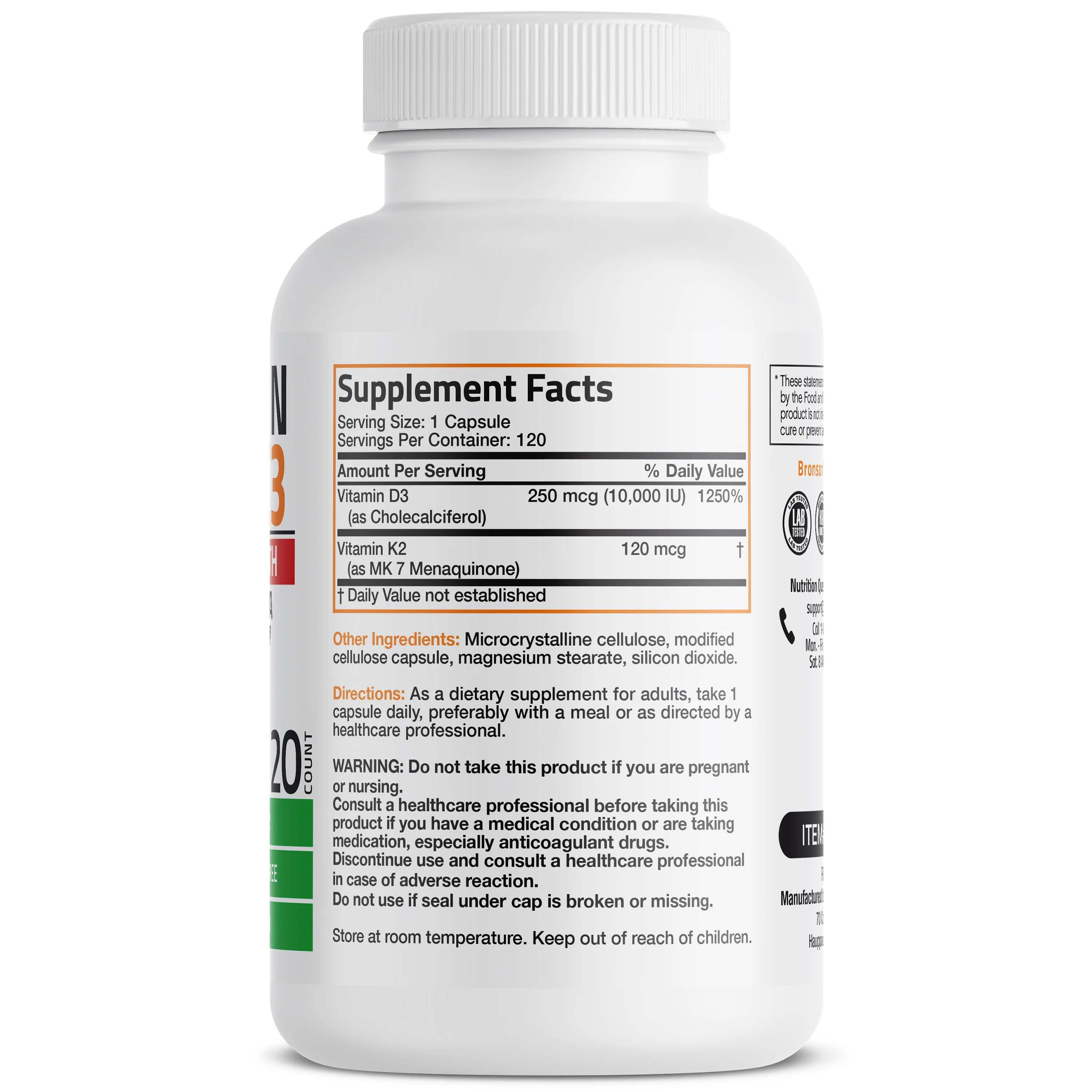 Vitamin K2 MK-7 Plus Vitamin D3 Extra Strength - Image 17