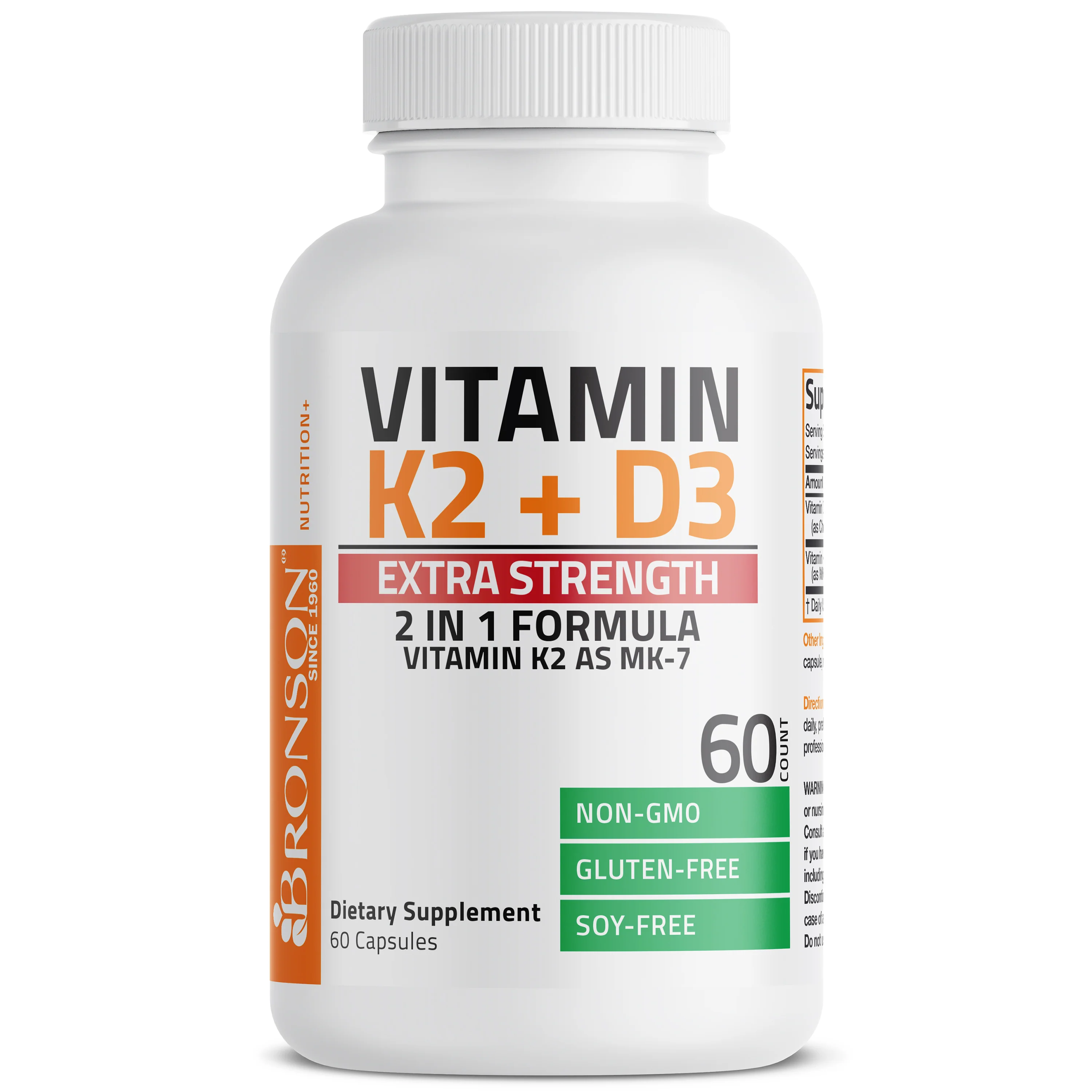 Vitamin K2 MK-7 Plus Vitamin D3 Extra Strength - Image 3