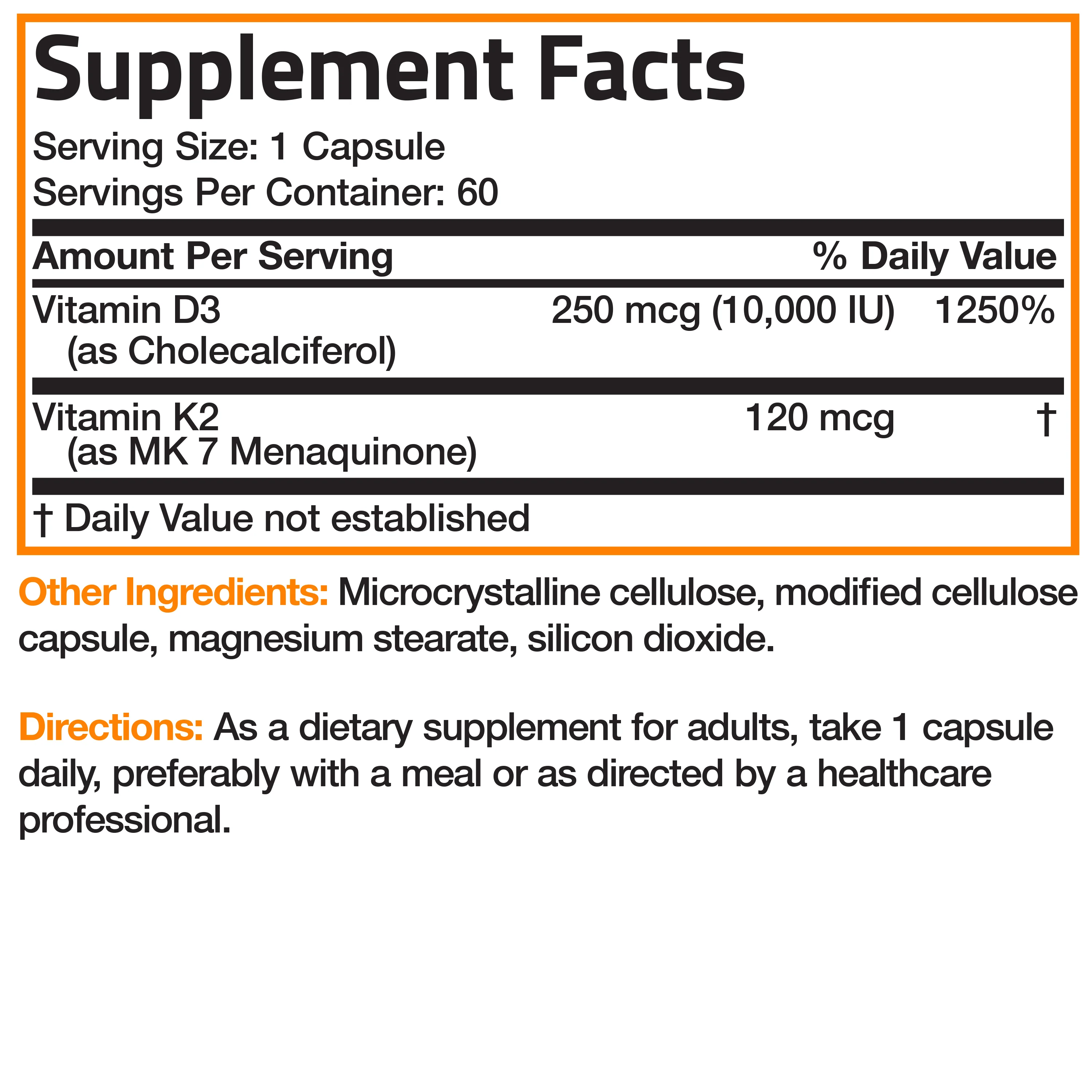 Vitamin K2 MK-7 Plus Vitamin D3 Extra Strength - Image 6