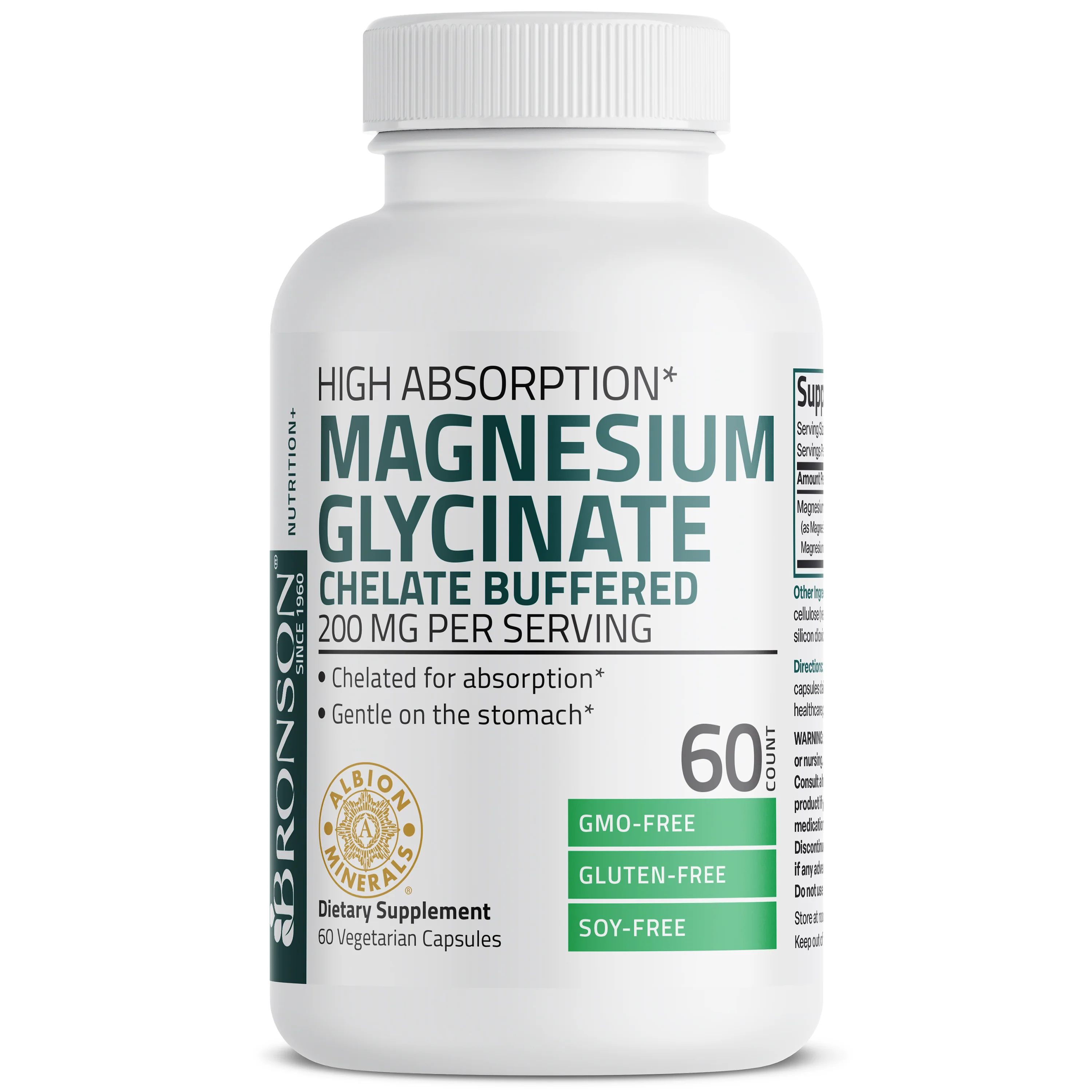 Magnesium Glycinate High Absorption  200 MG - Image 3