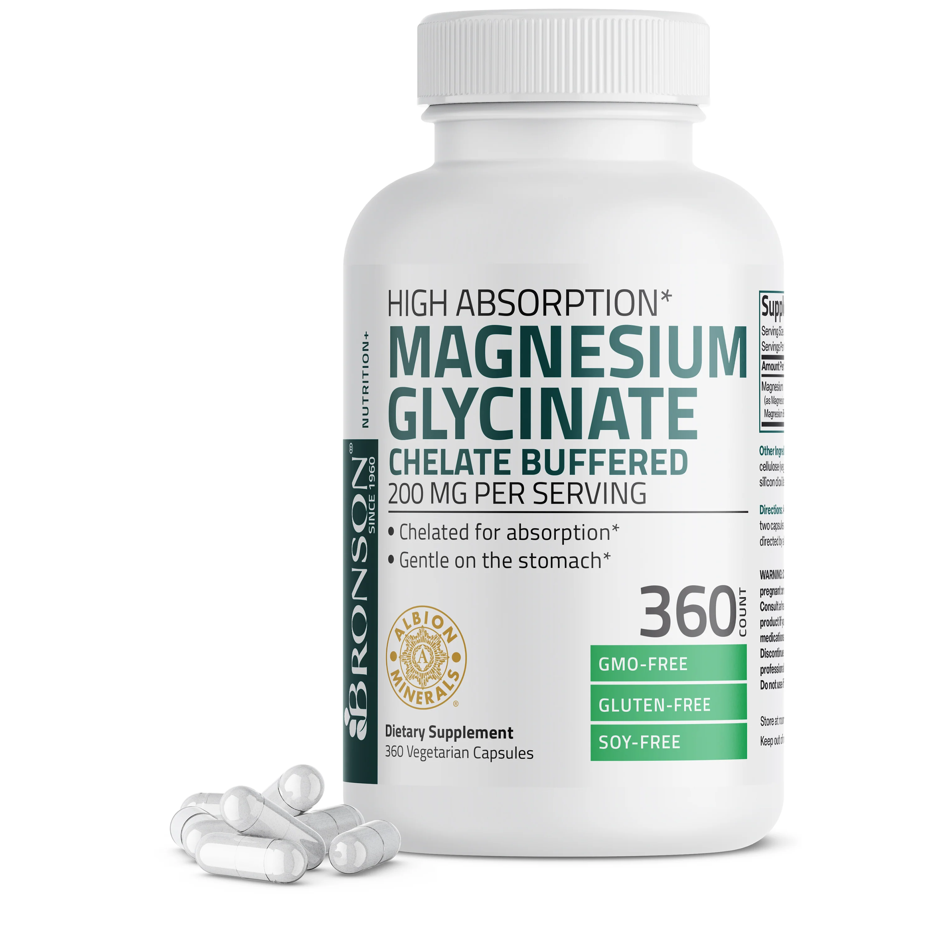 Magnesium Glycinate High Absorption  200 MG - Image 7