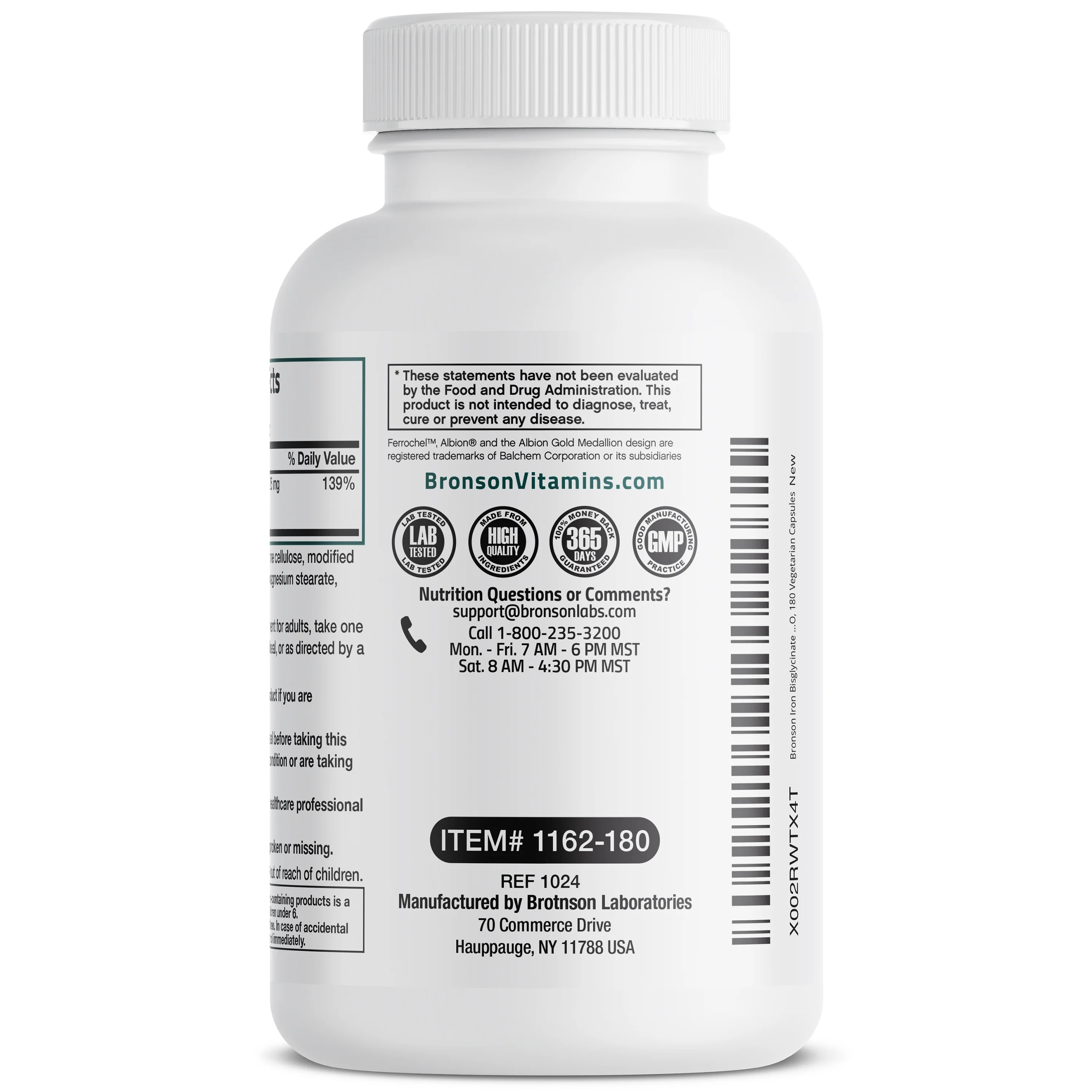 Iron Bisglycinate - 25 mg - Image 16