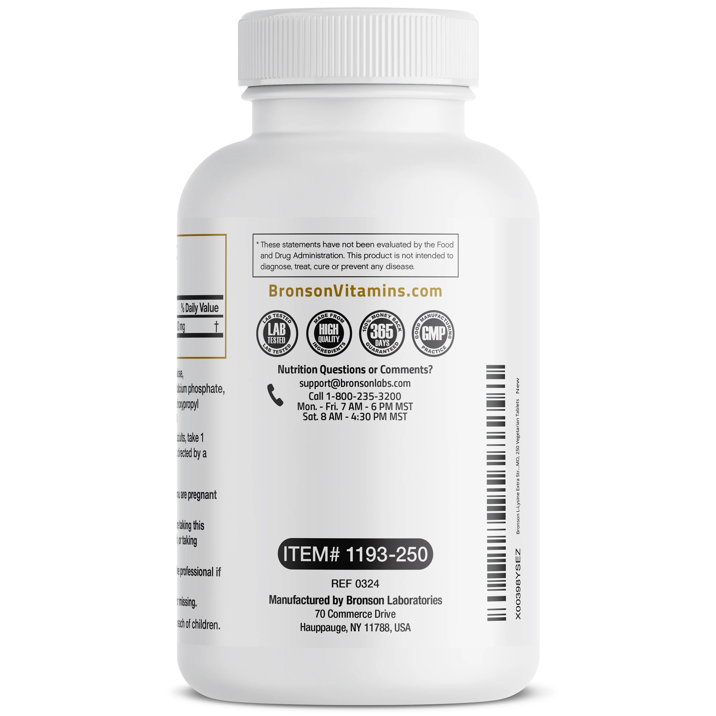 L-Lysine Extra Strength 1,000 MG - Image 11