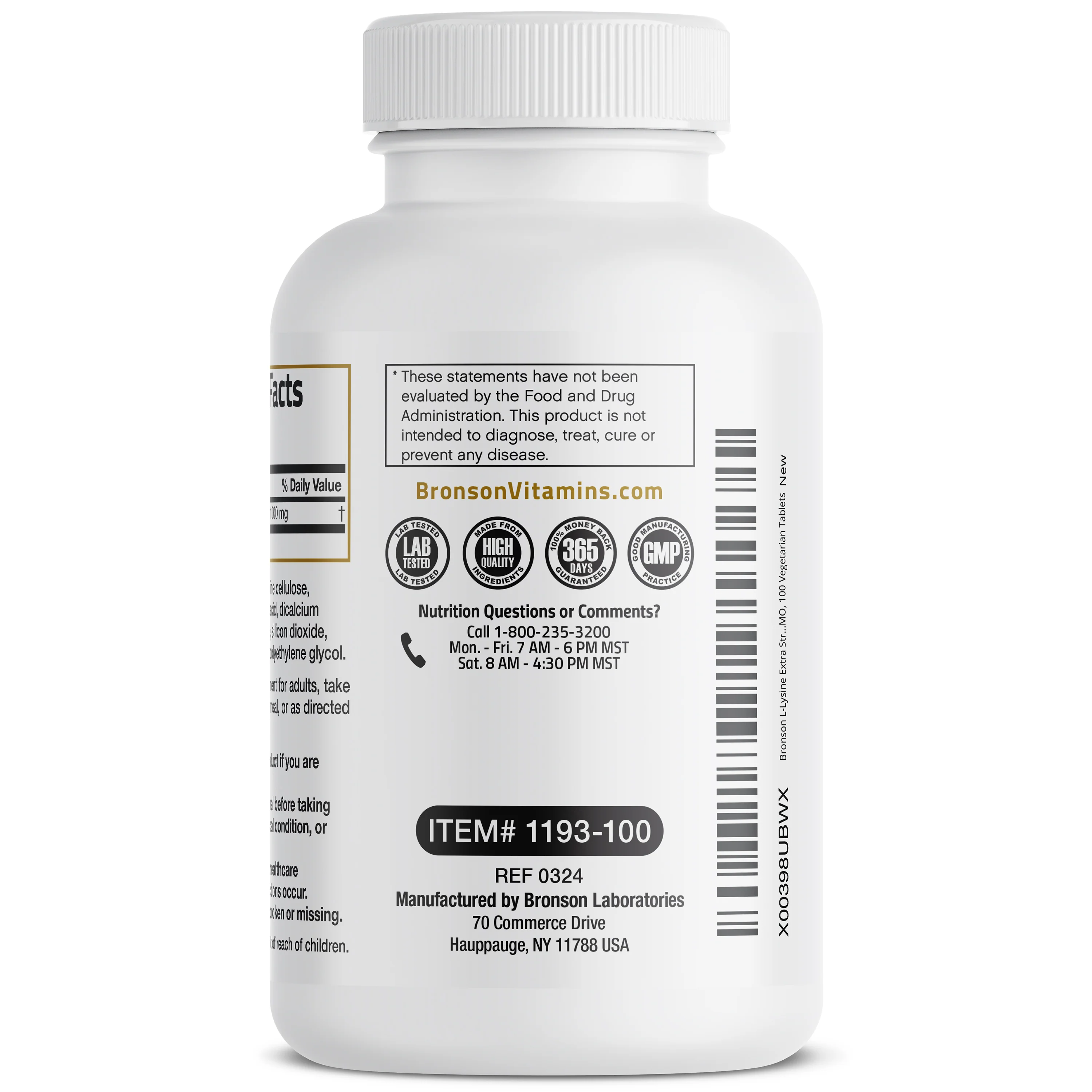 L-Lysine Extra Strength 1,000 MG - Image 5