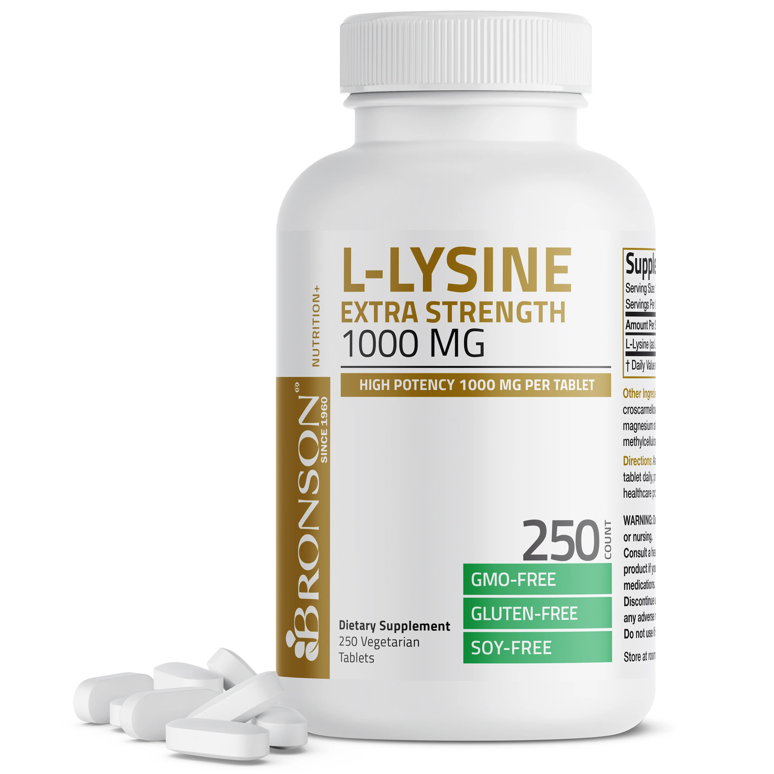 L-Lysine Extra Strength 1,000 MG - Image 7