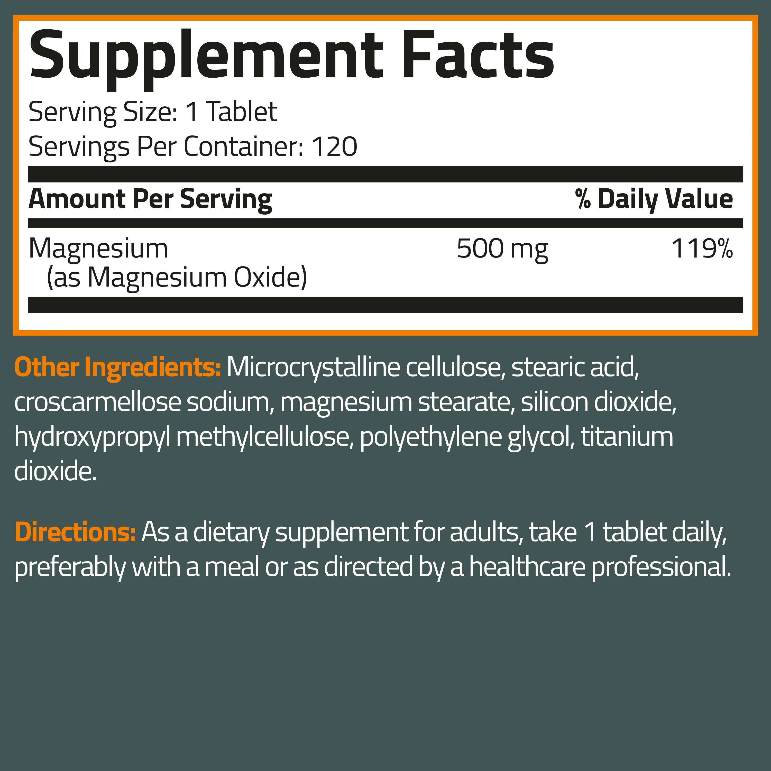 Magnesium 500 MG - Image 6