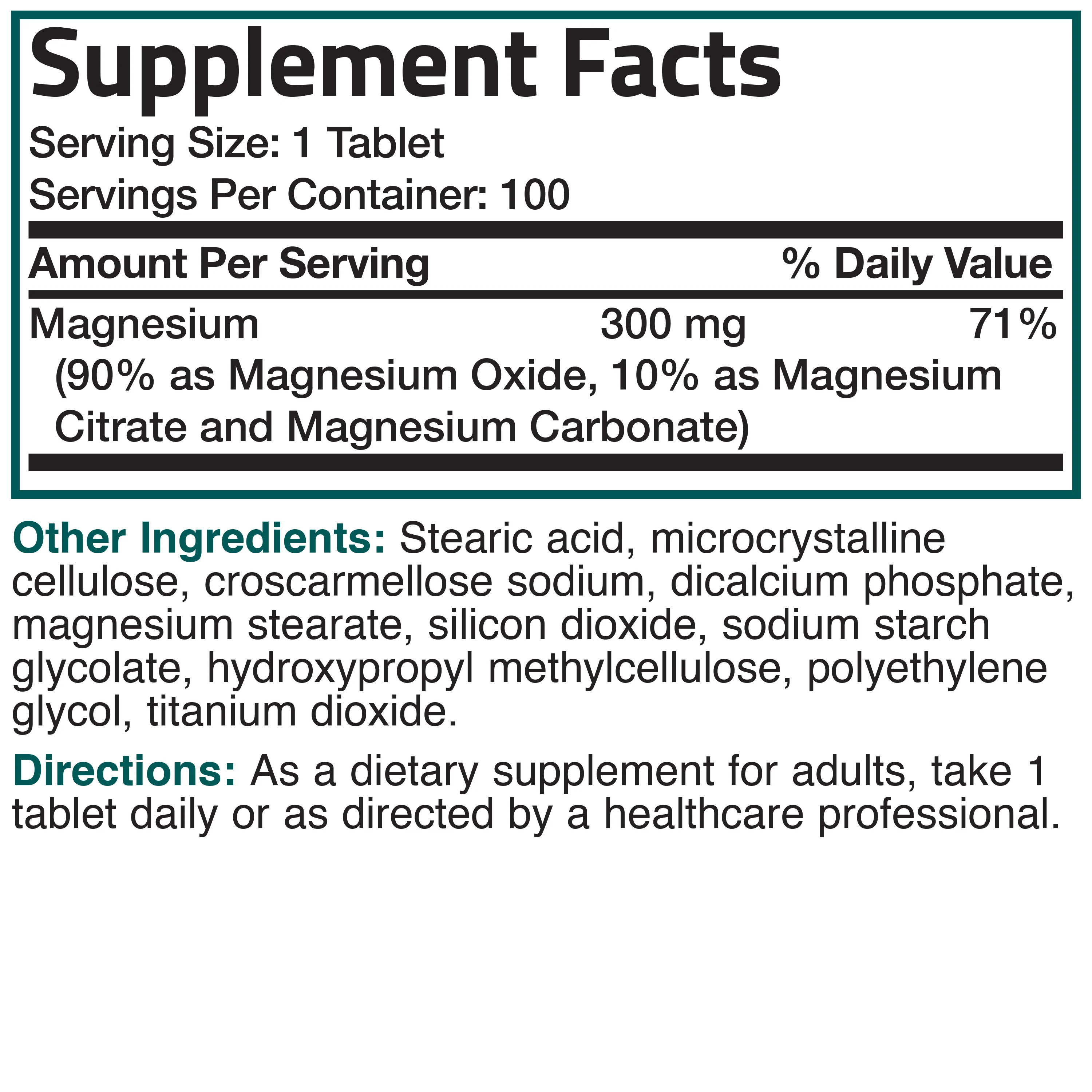 Magnesium Complex Maximum Coverage - 300 mg - Image 12
