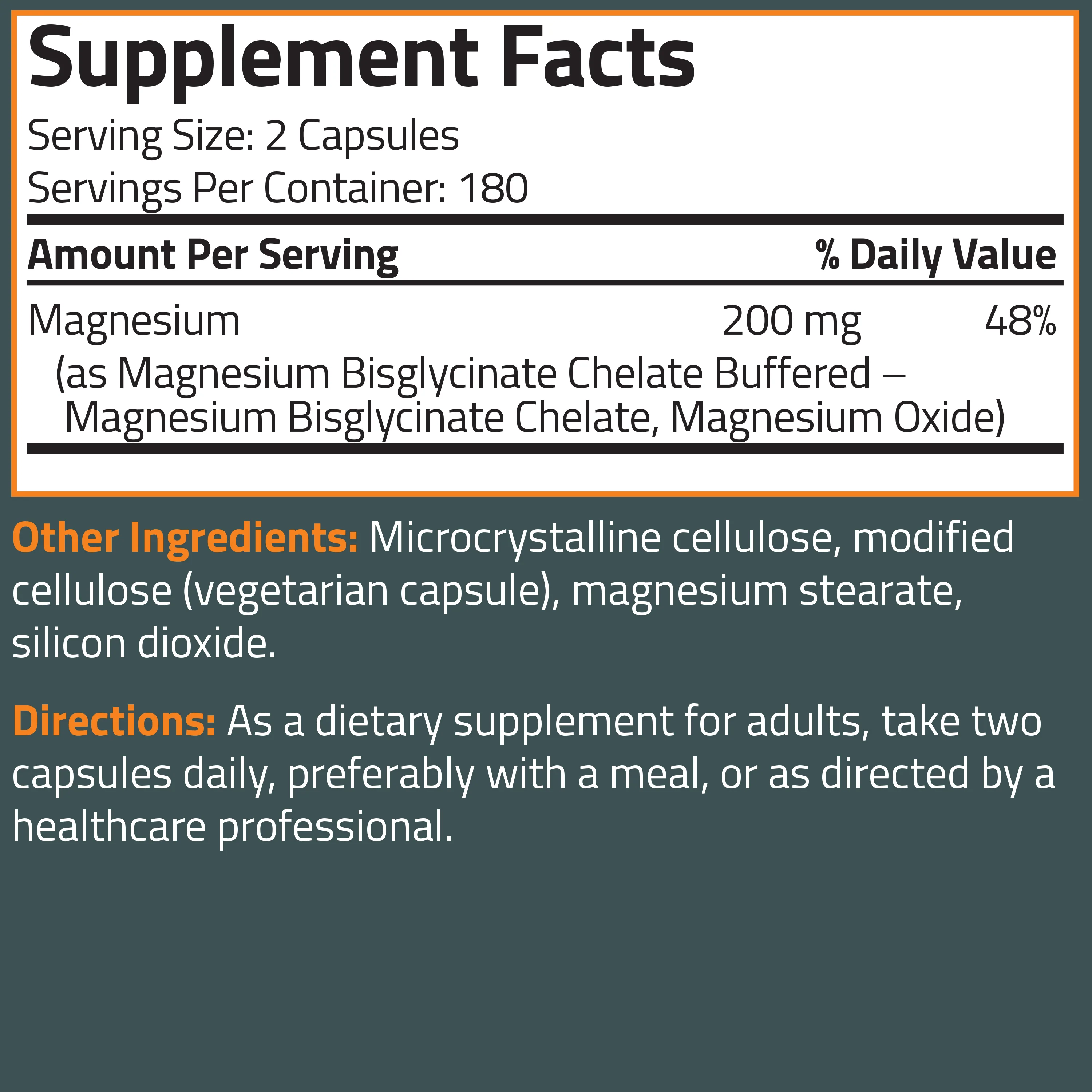 Magnesium Glycinate 200 MG - Image 6