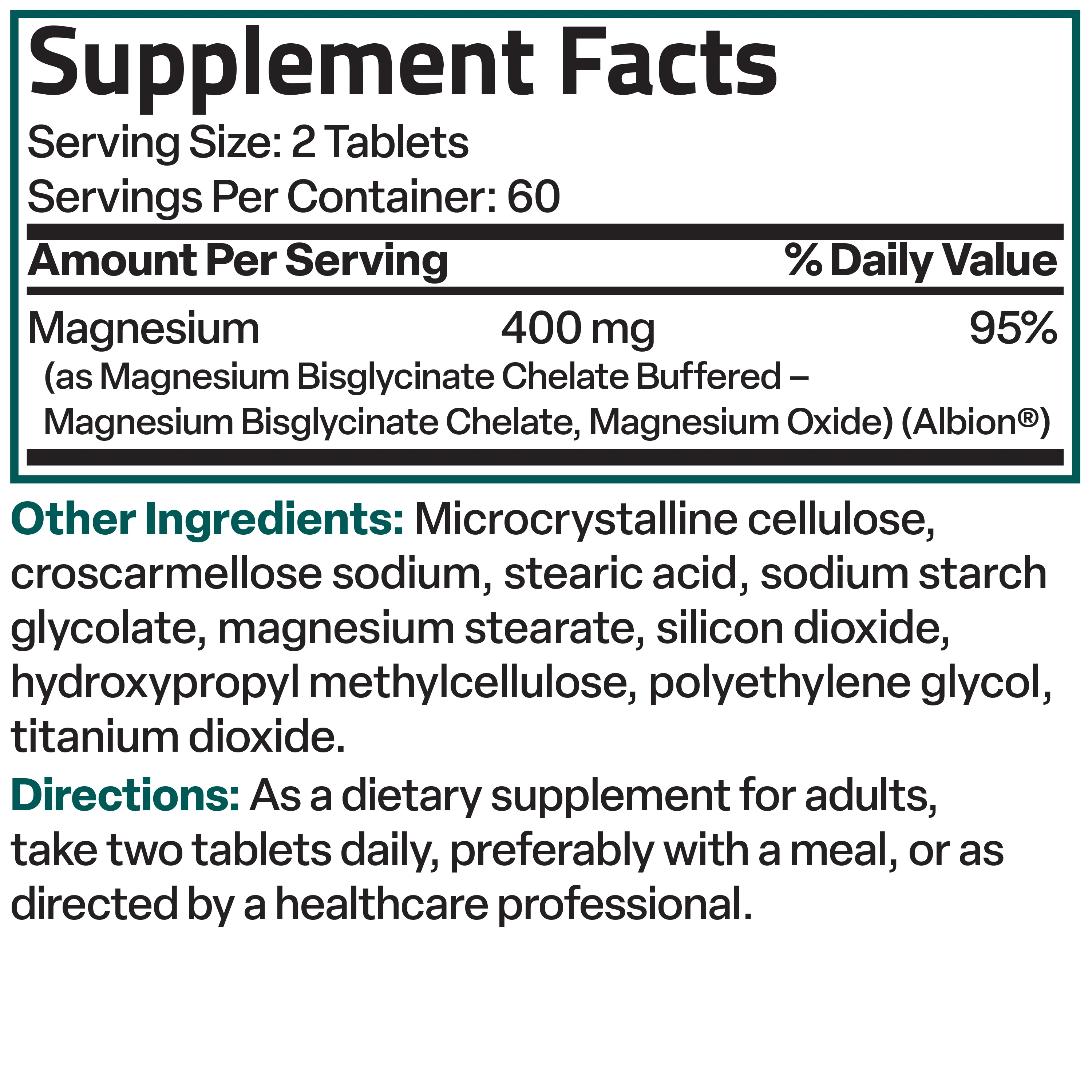 Magnesium Glycinate Extra Strength - Image 12