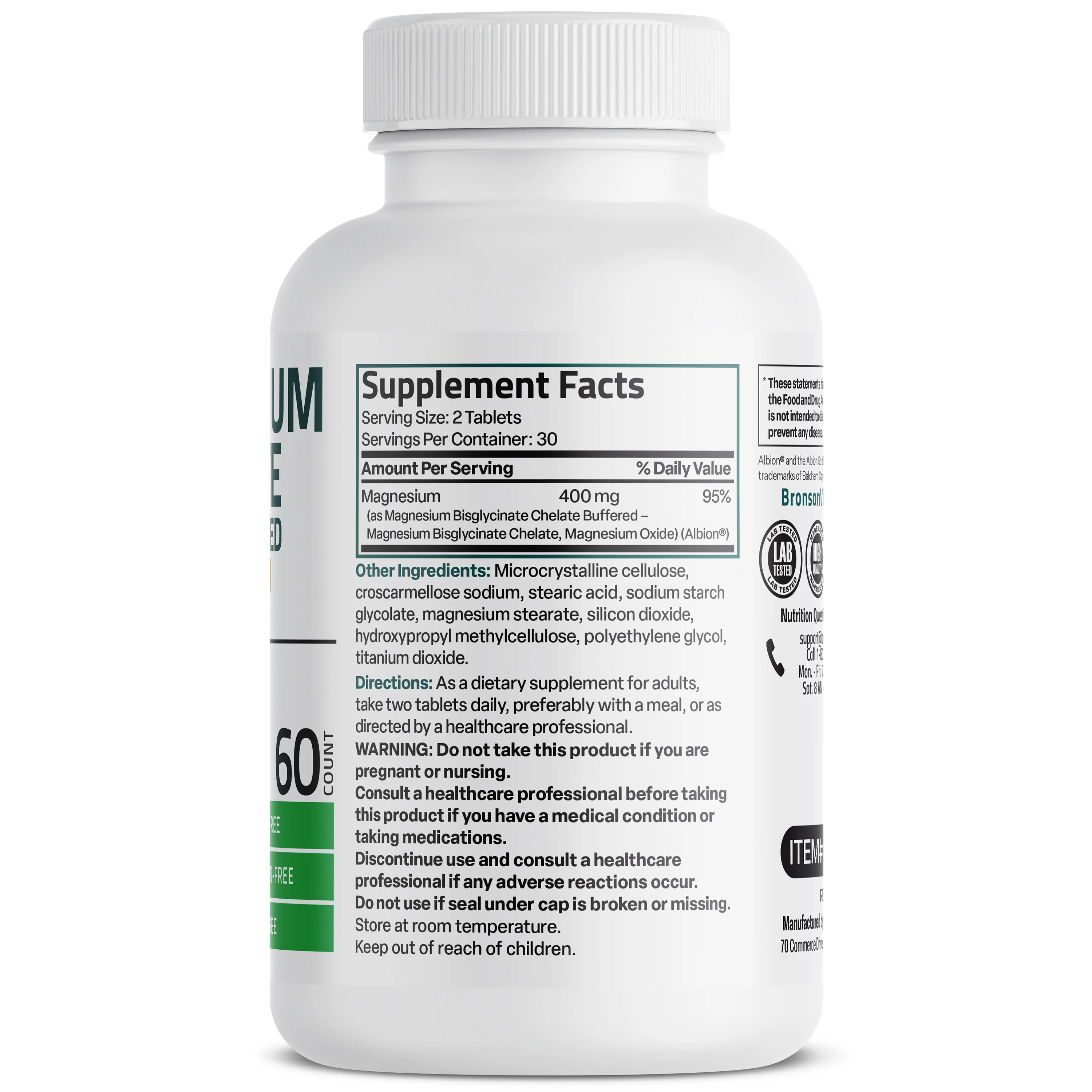 Magnesium Glycinate Extra Strength - Image 4