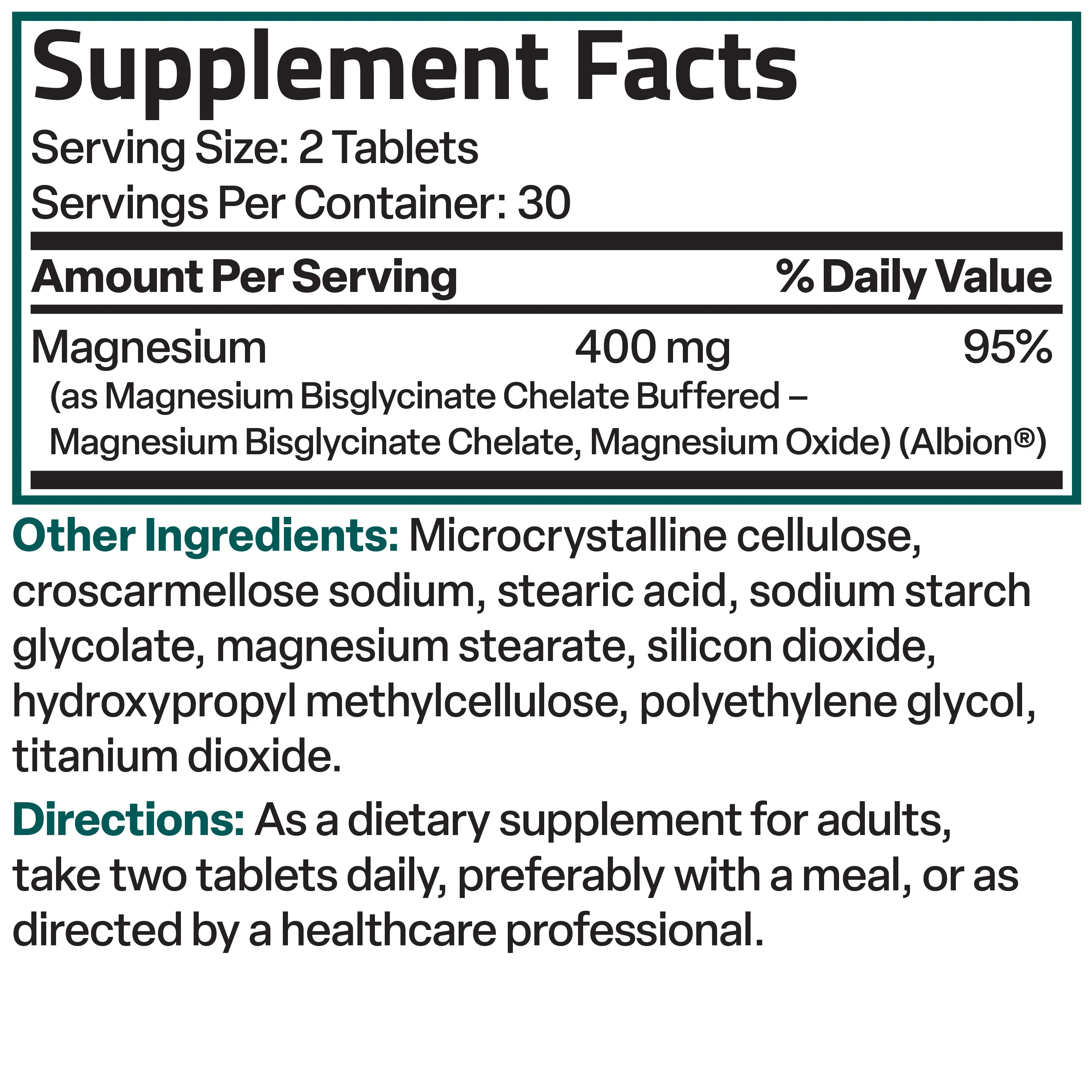 Magnesium Glycinate Extra Strength - Image 6