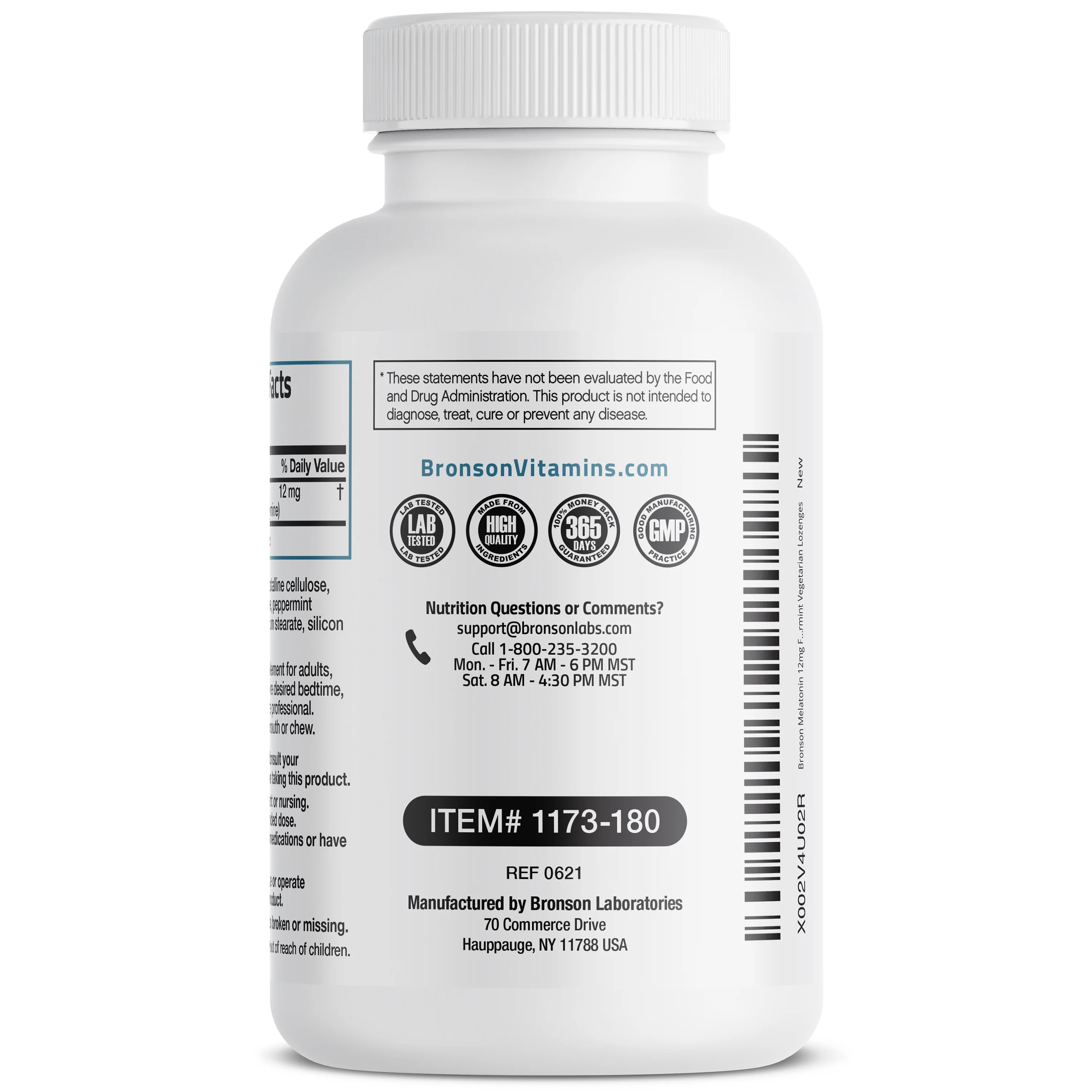 Melatonin Fast Dissolve - Peppermint - 12 mg - Image 5