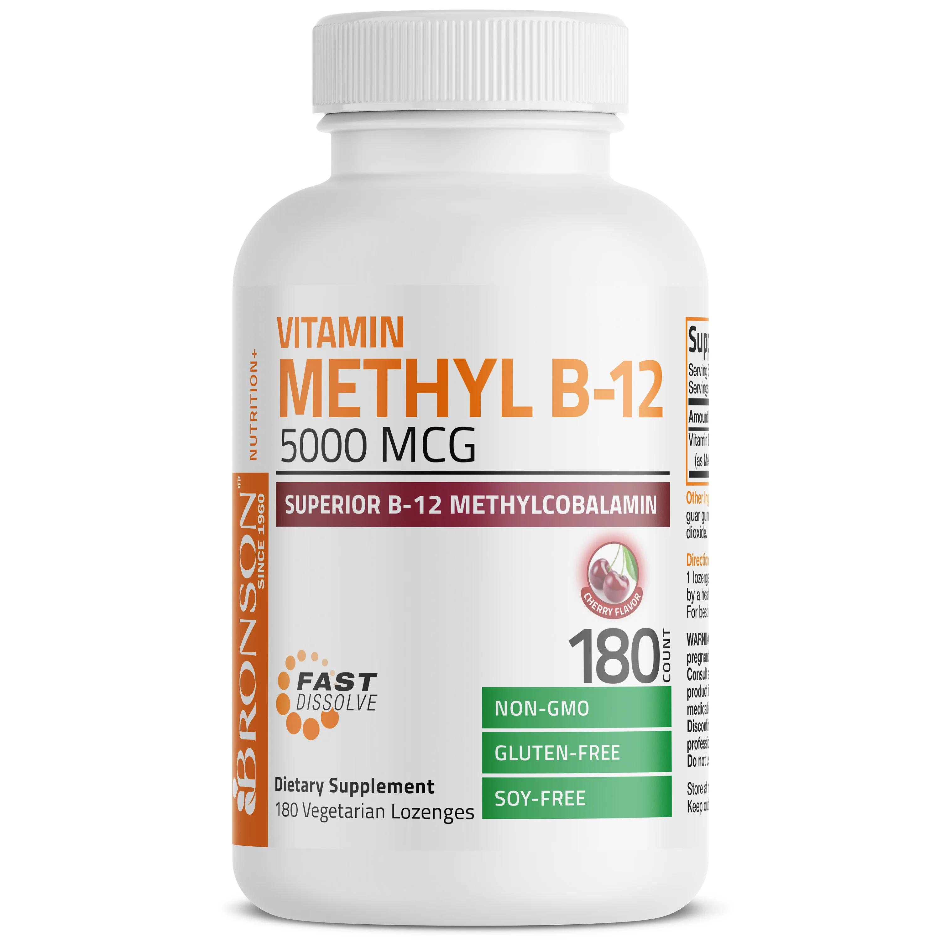 Methyl B12 Fast Dissolve Sublingual - Cherry - 5,000 mcg - Image 14