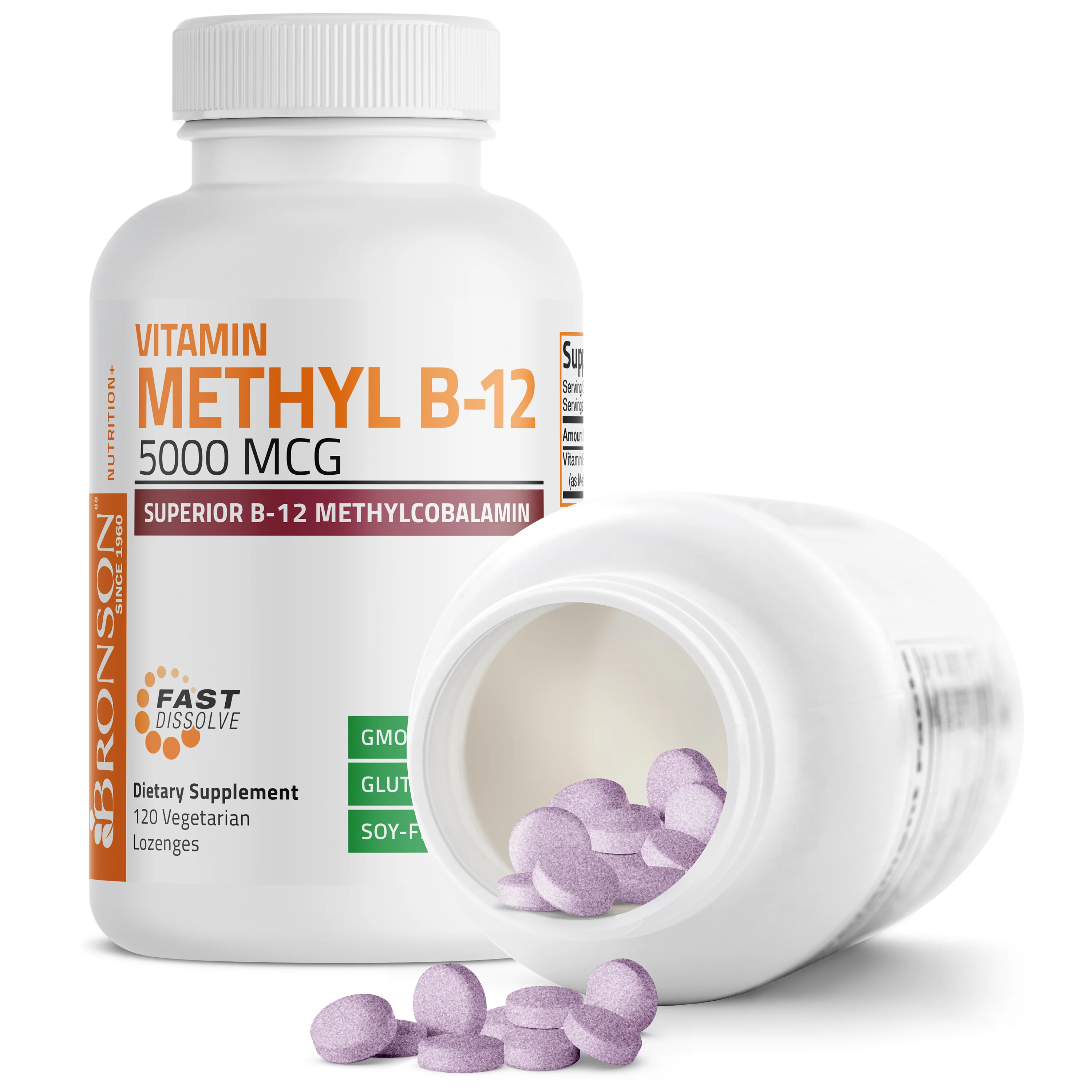 Methyl B12 Fast Dissolve Sublingual - Cherry - 5,000 mcg - Image 5