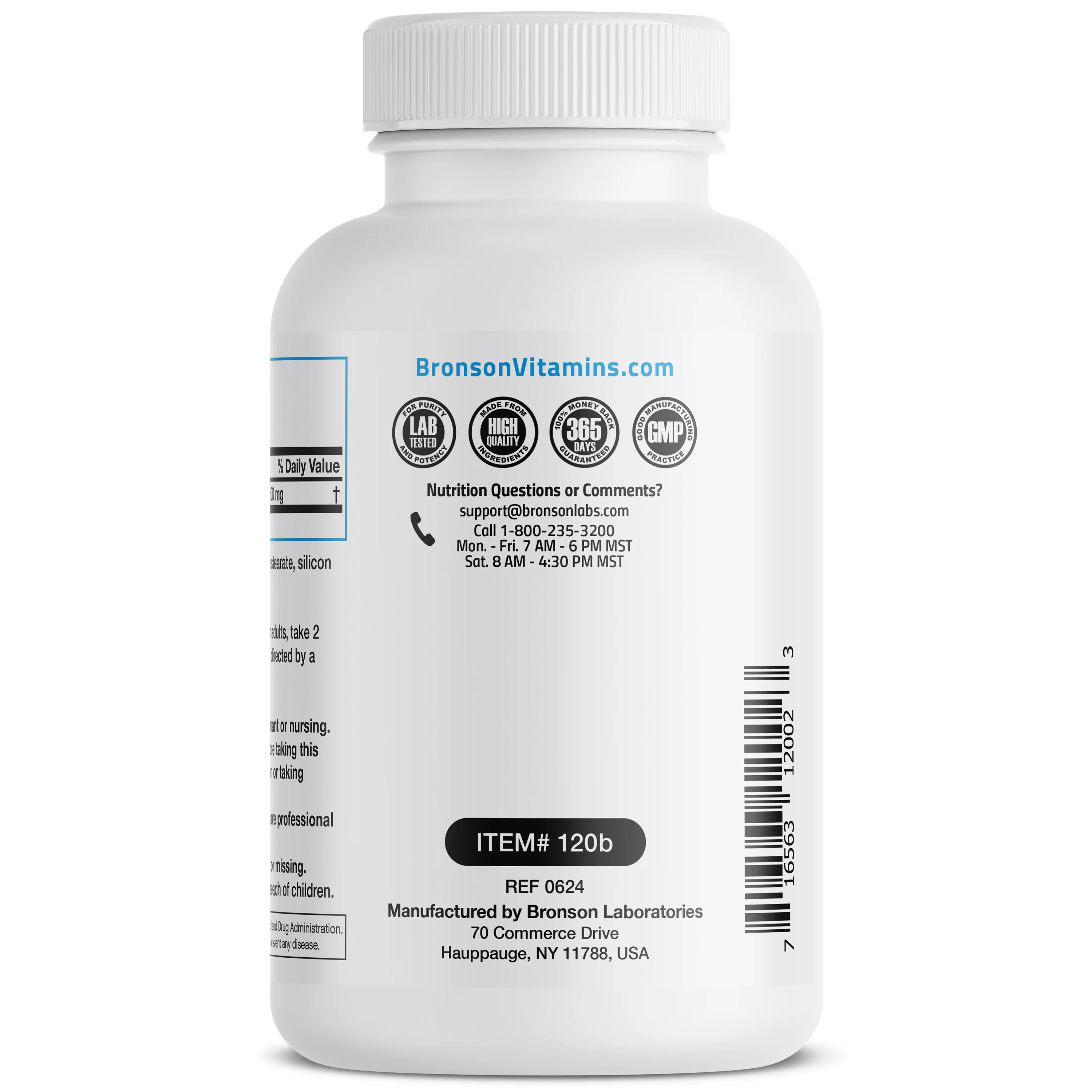 MSM - 1,500 mg - 250 Capsules - Image 3