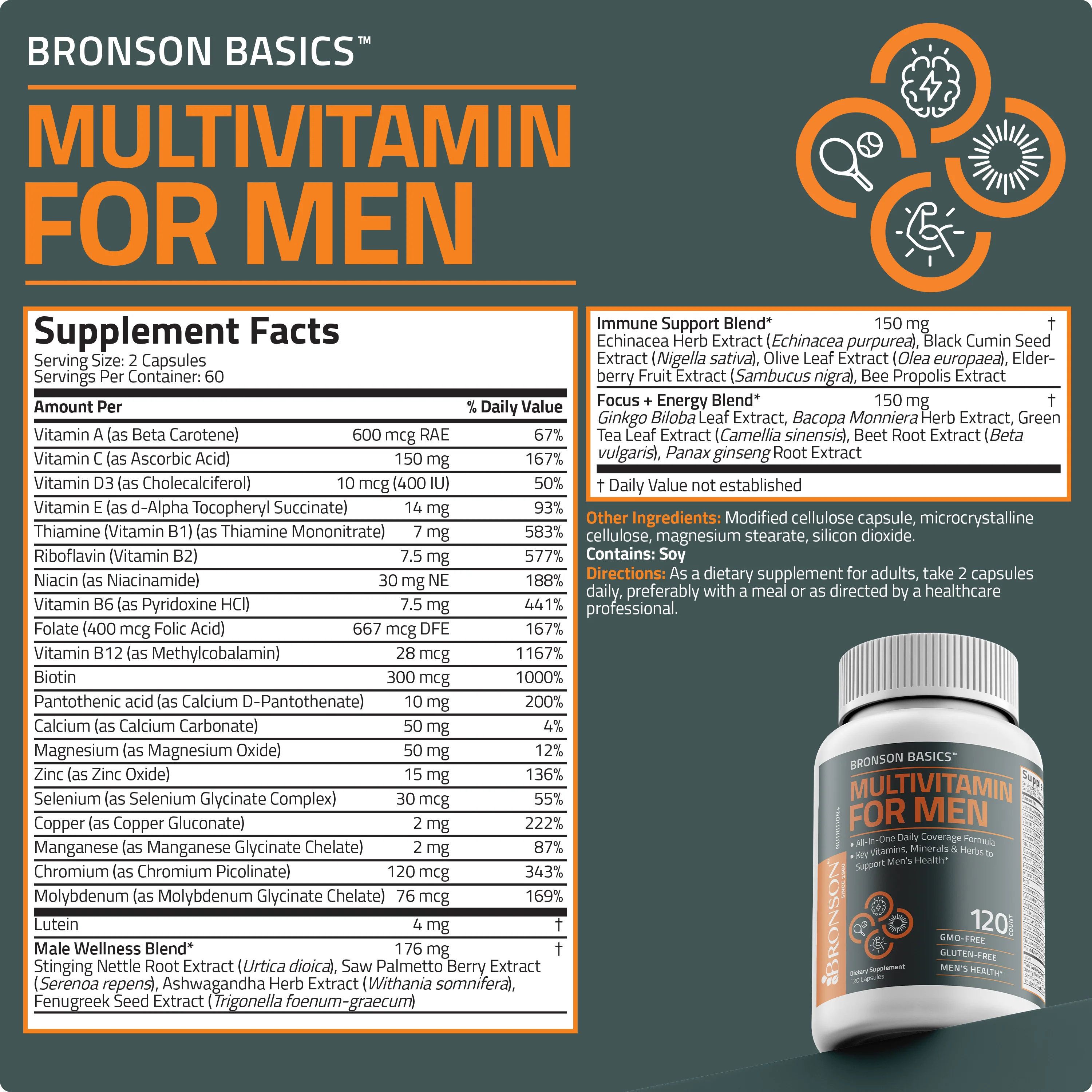 Multivitamin for Men All-in-One Daily Coverage - Image 12