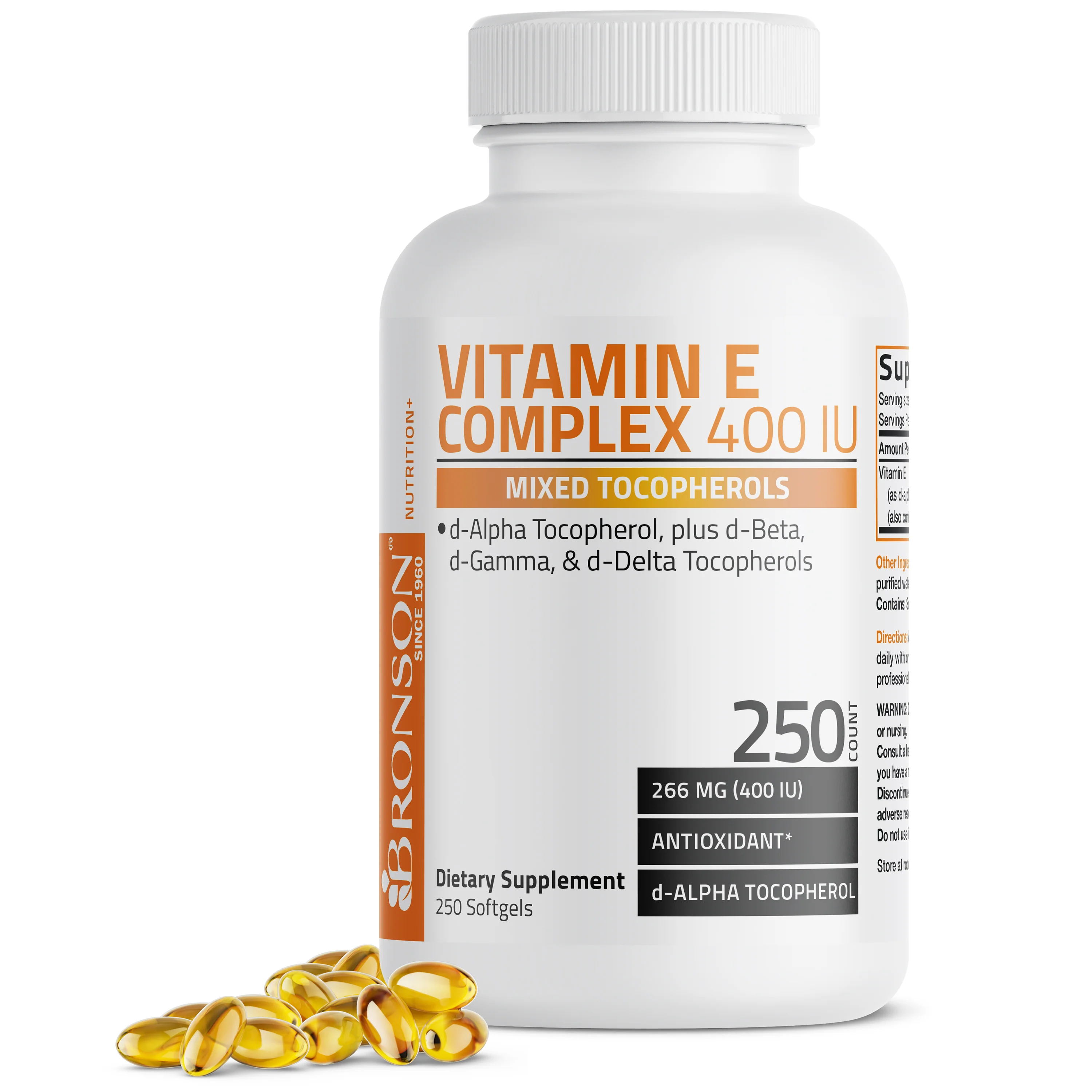 Natural Vitamin E Complex - 400 IU - Image 7