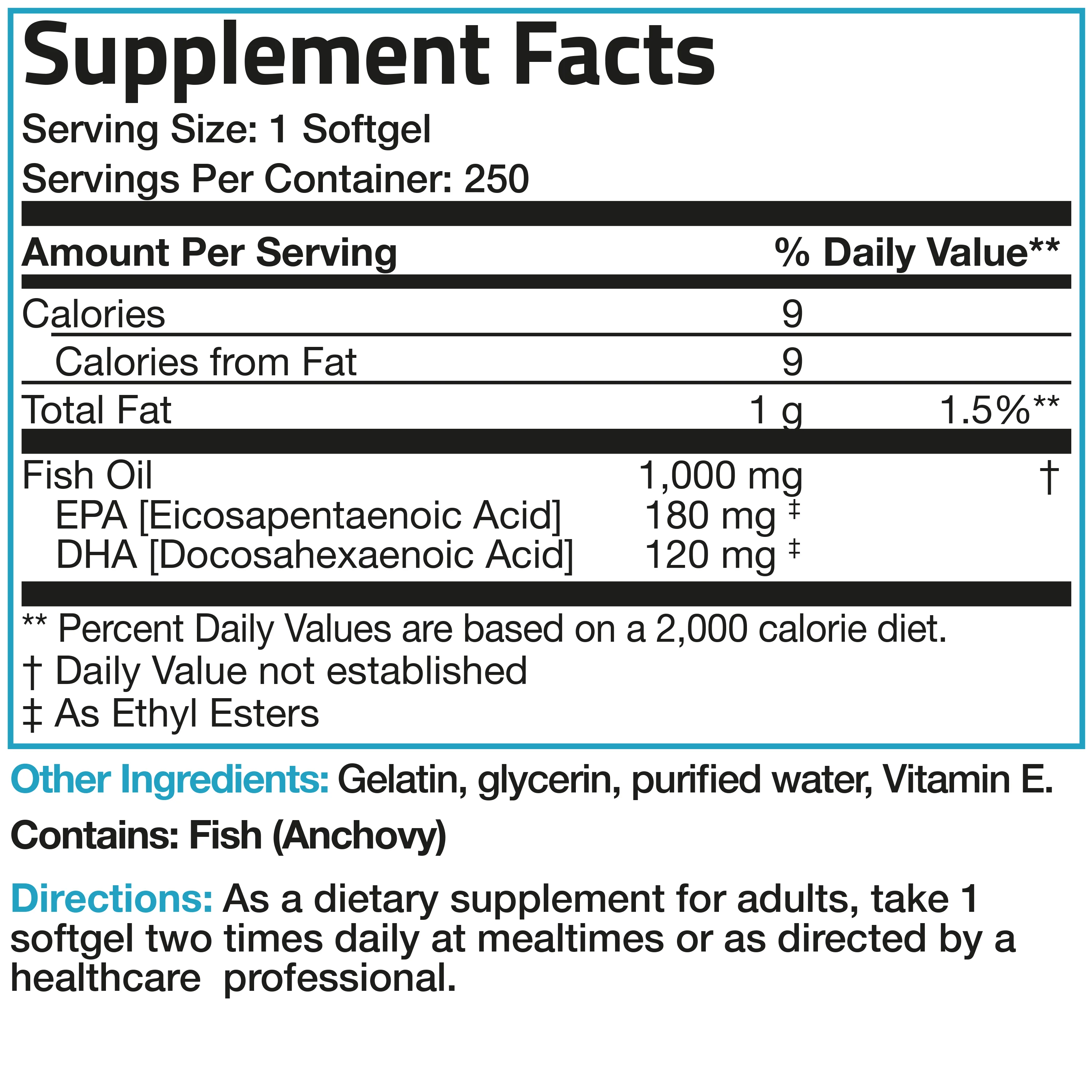 Omega-3 Fish Oil EPA DHA - 1,000 mg - Image 8